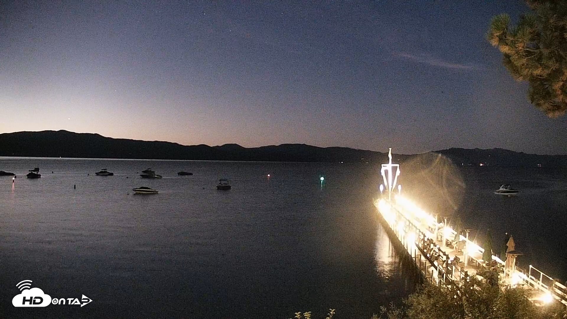 Snapshot of Garwoods Grill and Pier Live Cam taken Aug 16, 2026, 5:25am PDT
