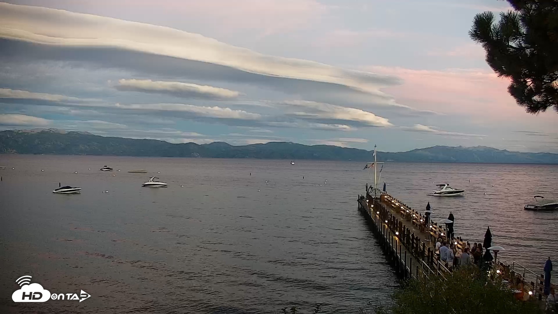 Snapshot of Garwoods Grill and Pier Live Cam taken Sep 10, 2026, 7:31pm PDT