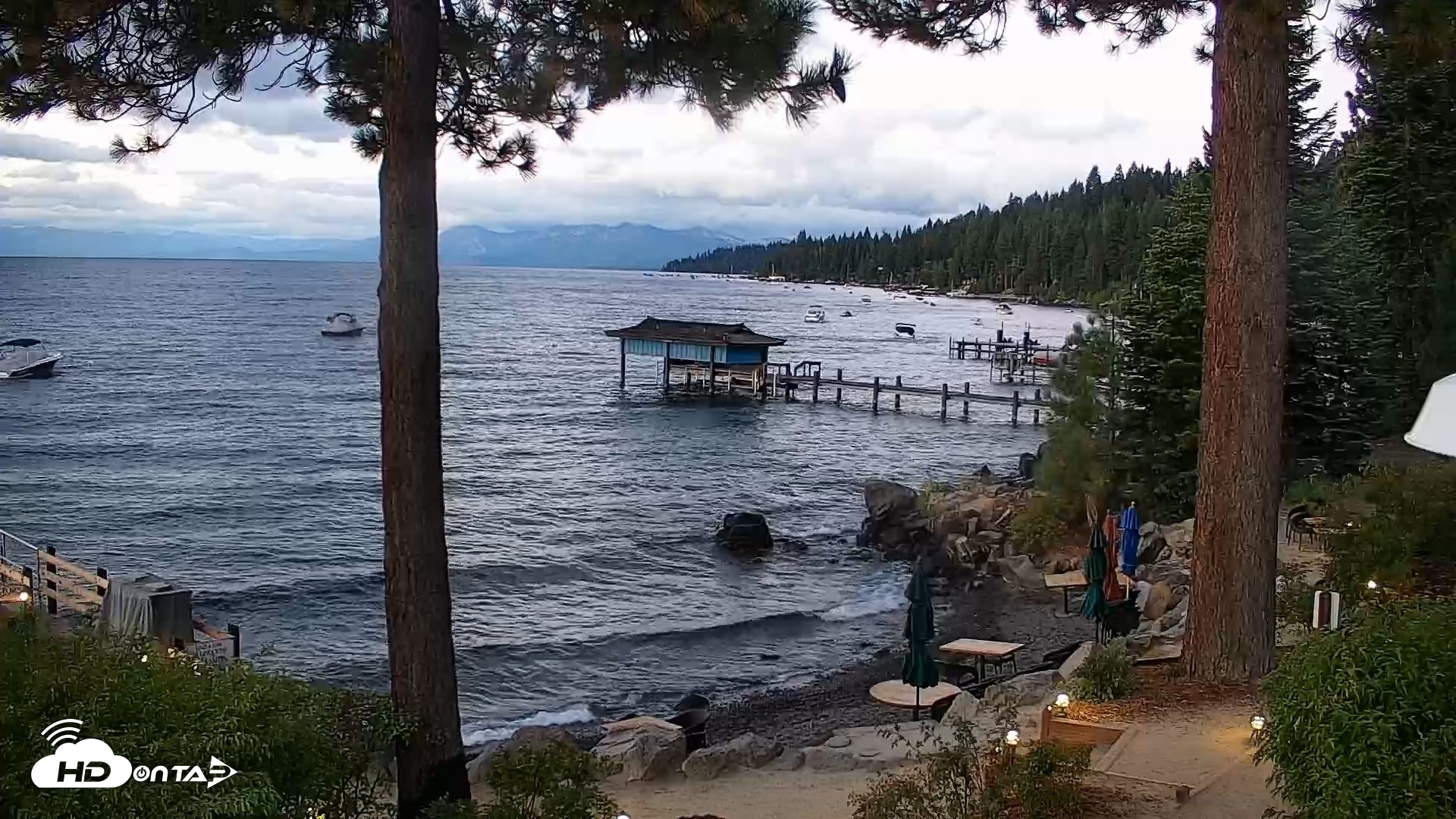 Snapshot of Garwoods Grill and Pier Live Cam taken Sep 5, 2026, 6:21am PDT