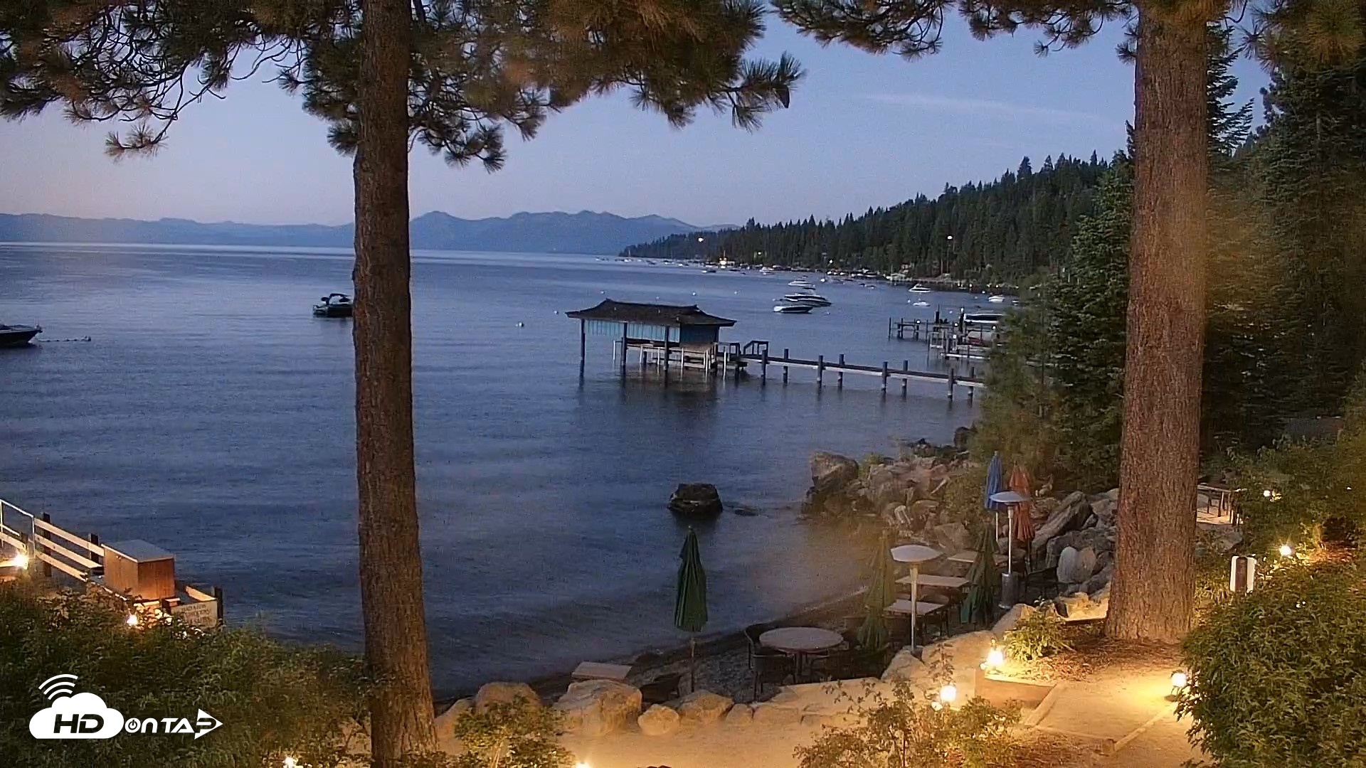 Snapshot of Garwoods Grill and Pier Live Cam taken Aug 26, 2026, 5:54am PDT