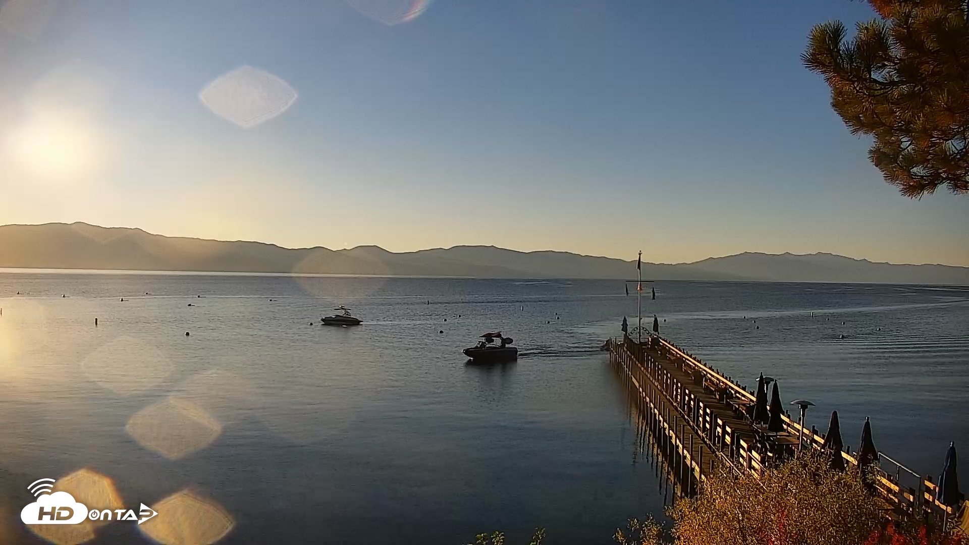 Snapshot of Garwoods Grill and Pier Live Cam taken Oct 6, 2026, 7:35am PDT