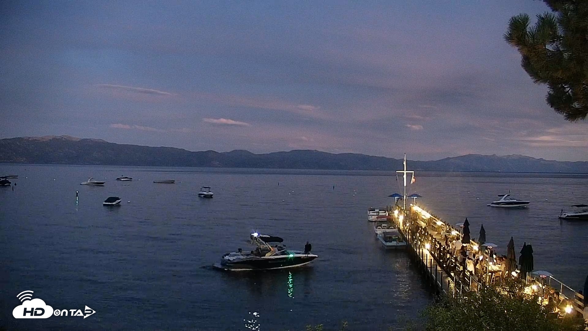 Snapshot of Garwoods Grill and Pier Live Cam taken Aug 21, 2026, 8:16pm PDT