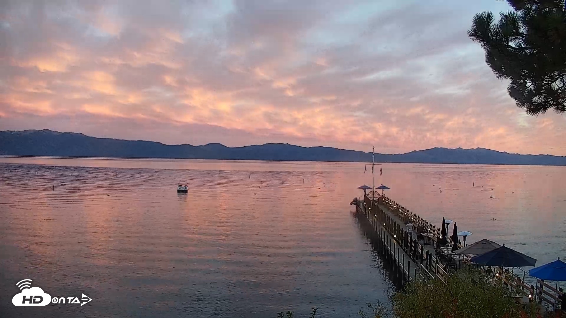 Snapshot of Garwoods Grill and Pier Live Cam taken Oct 4, 2026, 6:41pm PDT