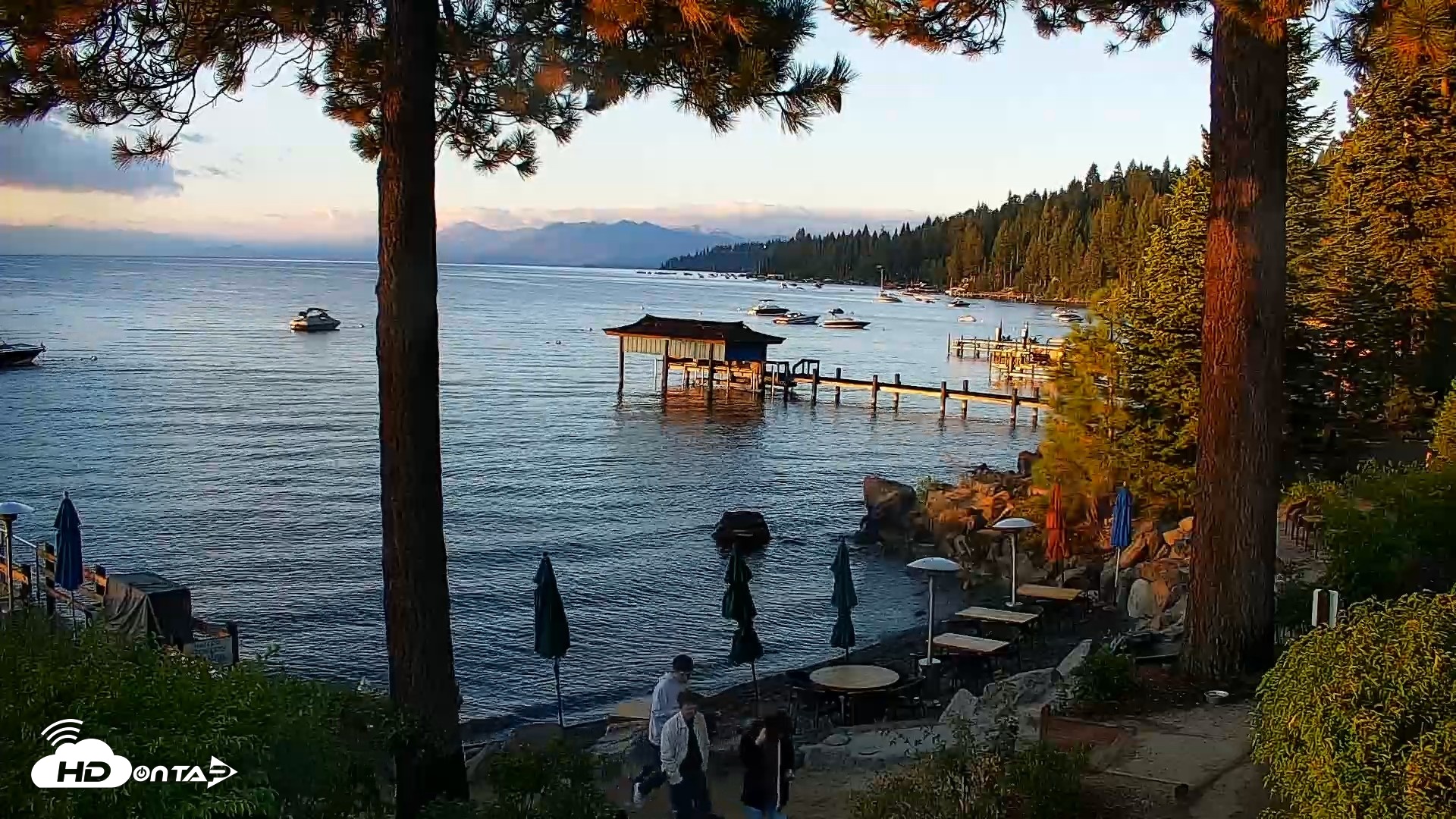 Snapshot of Garwoods Grill and Pier Live Cam taken Aug 29, 2026, 6:44am PDT