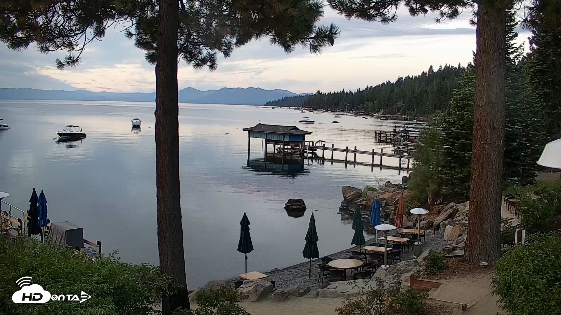 Snapshot of Garwoods Grill and Pier Live Cam taken Aug 21, 2026, 6:17am PDT
