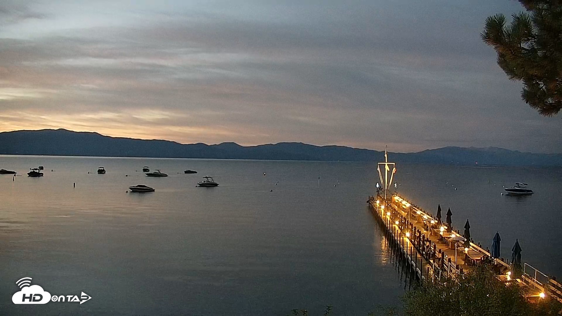 Snapshot of Garwoods Grill and Pier Live Cam taken Aug 12, 2026, 5:42am PDT