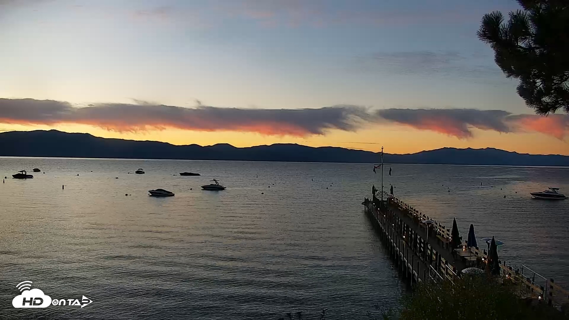 Snapshot of Garwoods Grill and Pier Live Cam taken Sep 15, 2026, 6:34am PDT