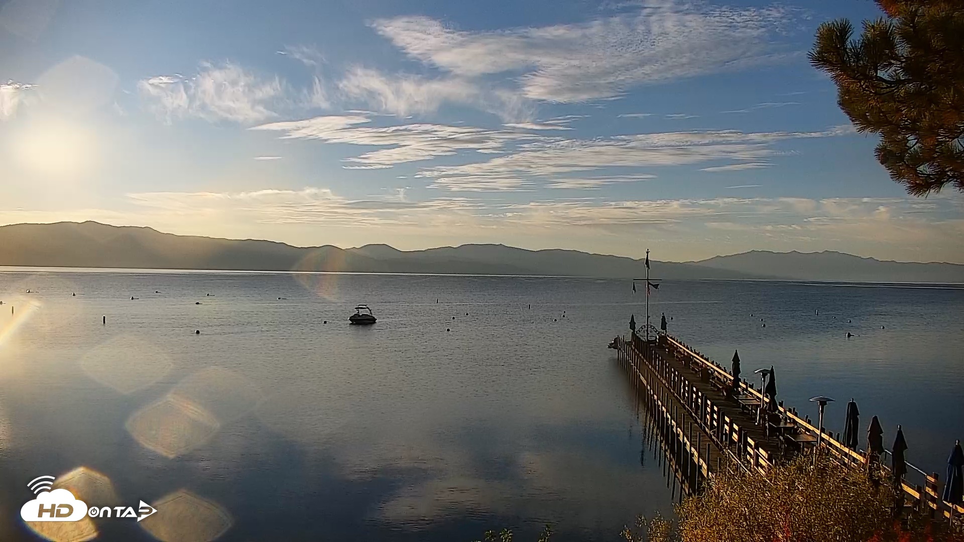 Snapshot of Garwoods Grill and Pier Live Cam taken Oct 3, 2026, 7:29am PDT