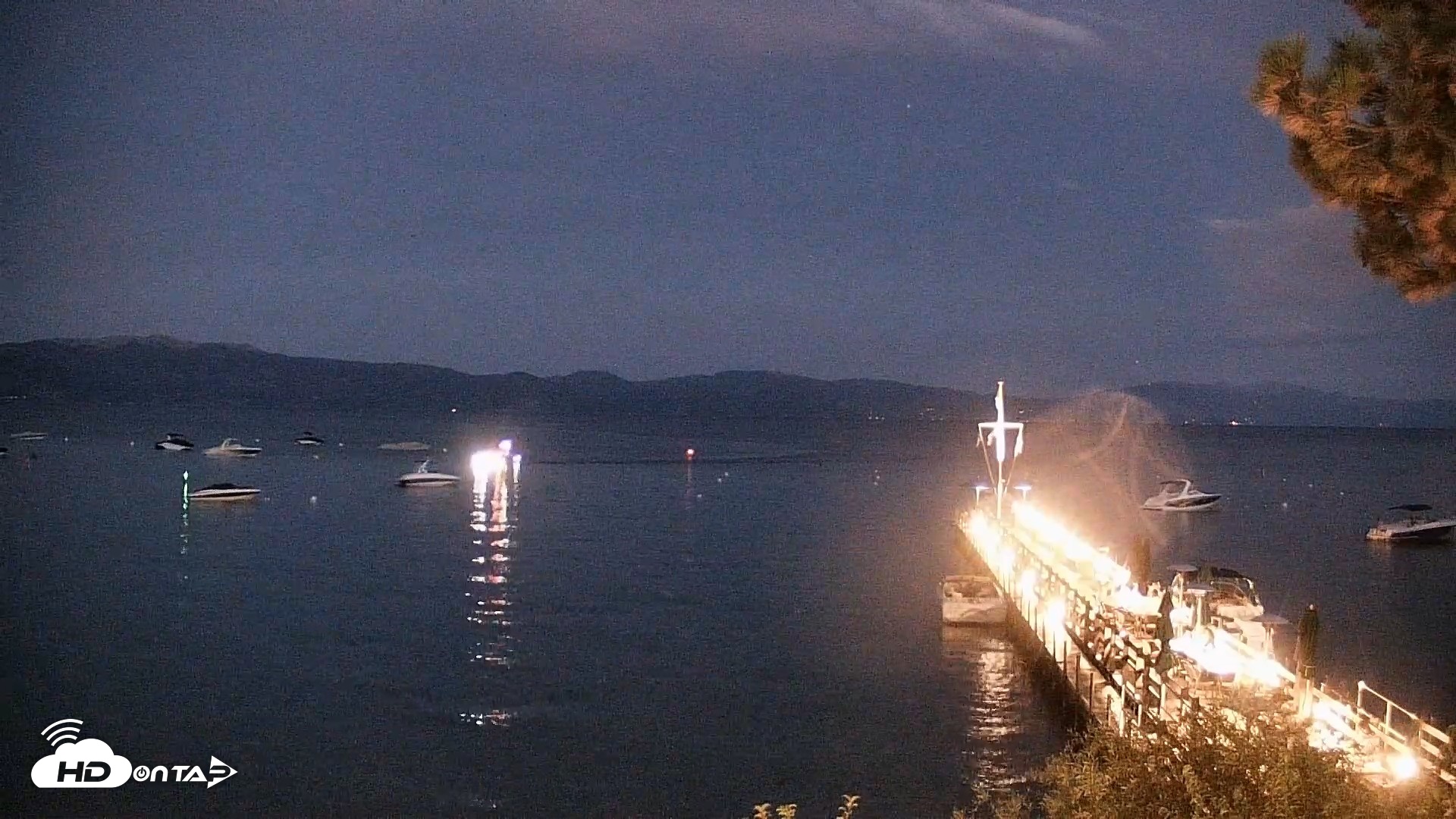 Snapshot of Garwoods Grill and Pier Live Cam taken Aug 16, 2026, 8:34pm PDT