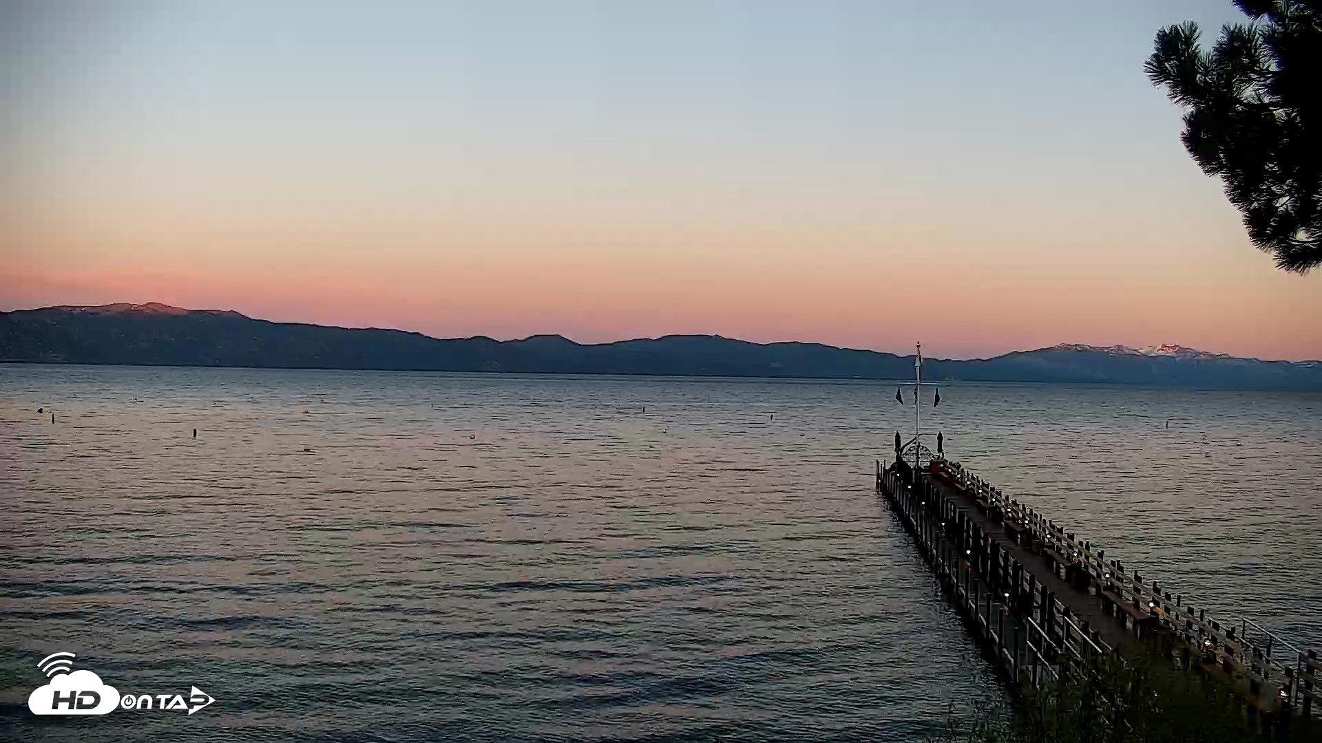 Snapshot of Garwoods Grill and Pier Live Cam taken May 18, 2026, 8:10pm PDT