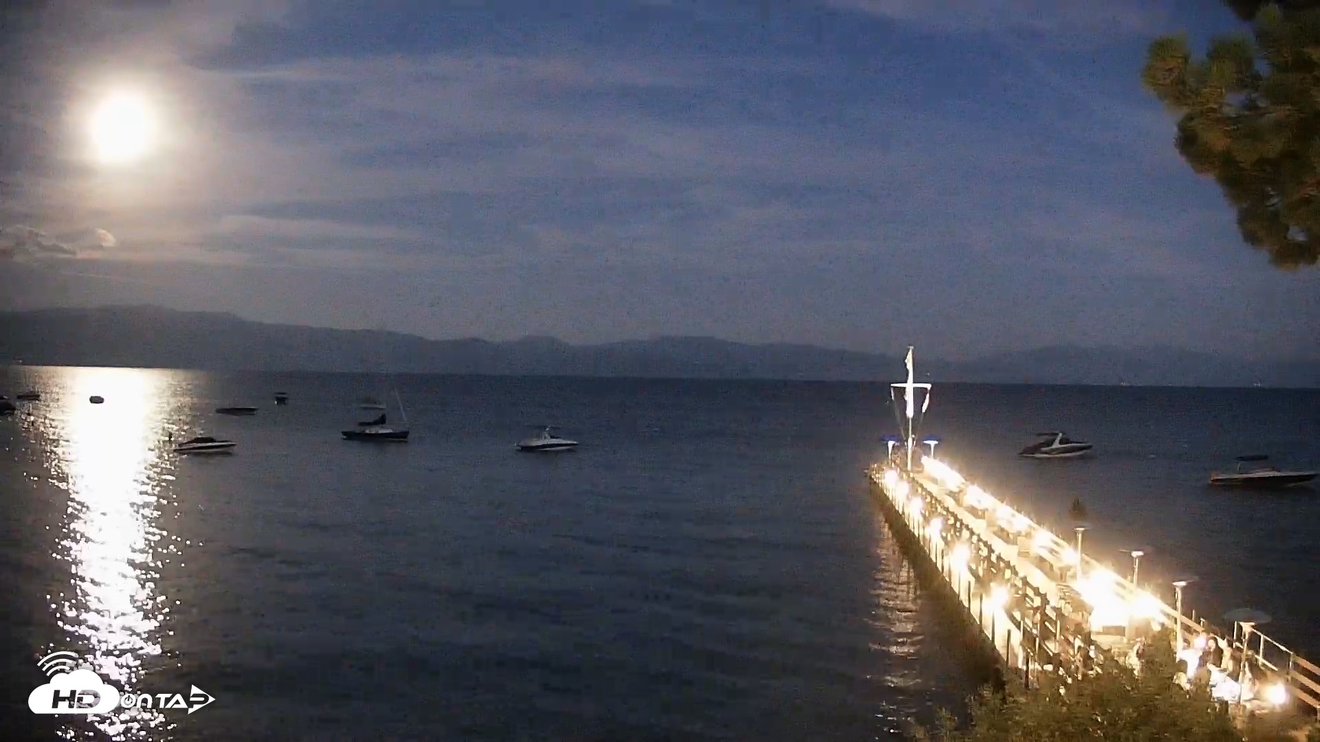 Snapshot of Garwoods Grill and Pier Live Cam taken Sep 6, 2025, 8:02pm PDT