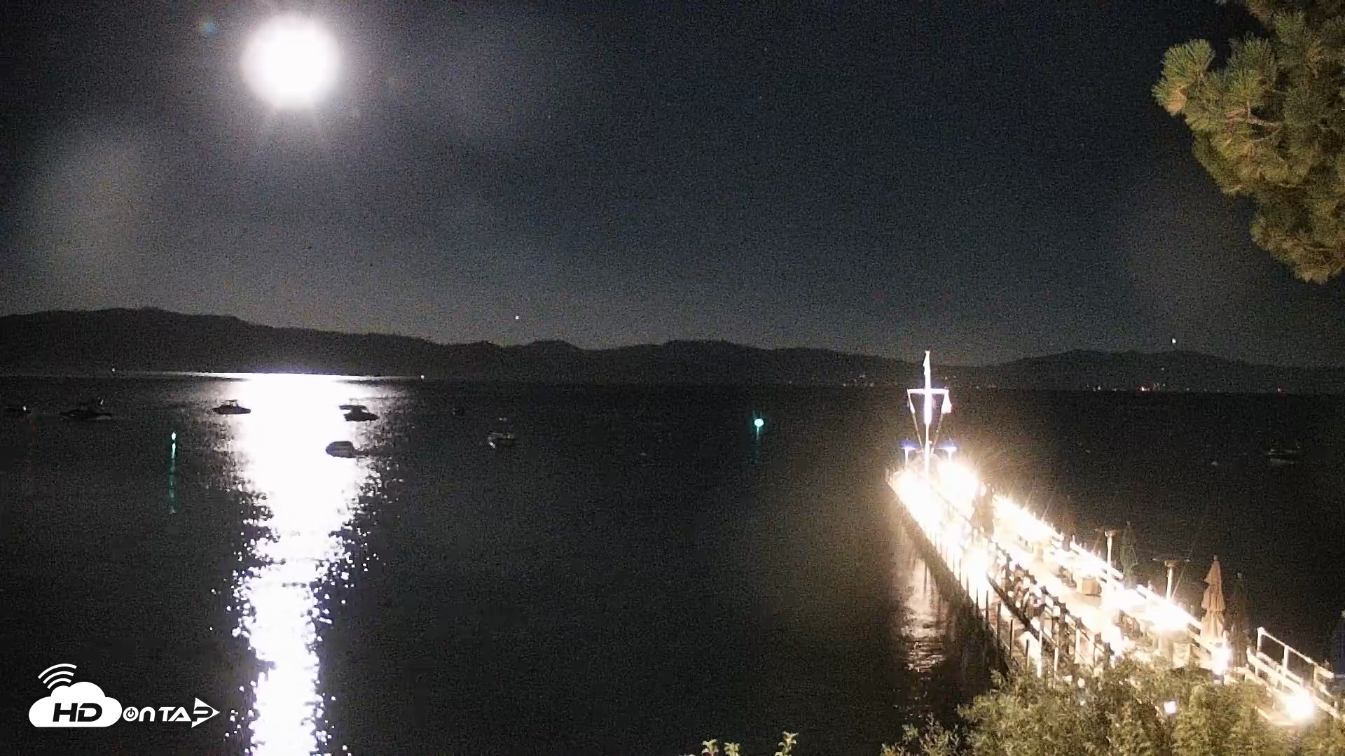 Snapshot of Garwoods Grill and Pier Live Cam taken Jul 30, 2026, 10:23pm PDT