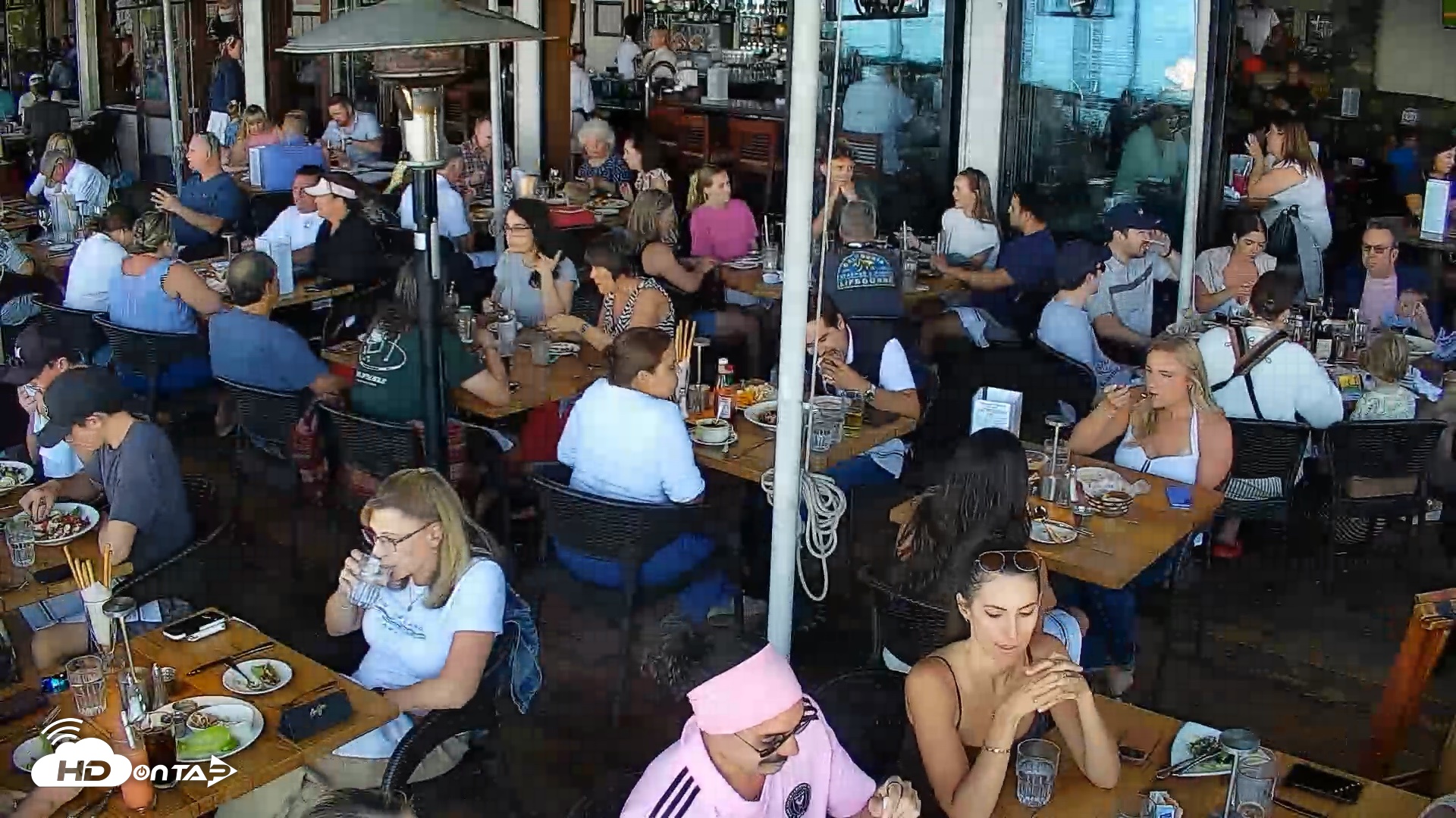Snapshot of Garwoods Grill and Pier Live Cam taken Jul 7, 2026, 6:06pm PDT