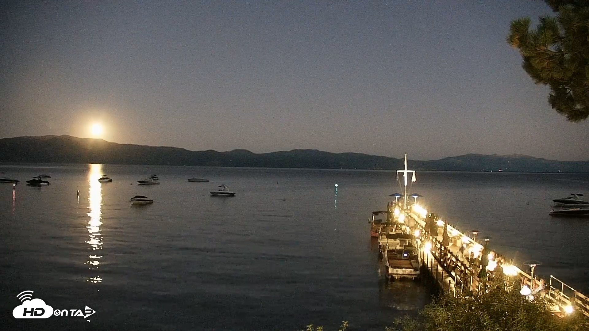 Snapshot of Garwoods Grill and Pier Live Cam taken Jul 29, 2026, 9:00pm PDT