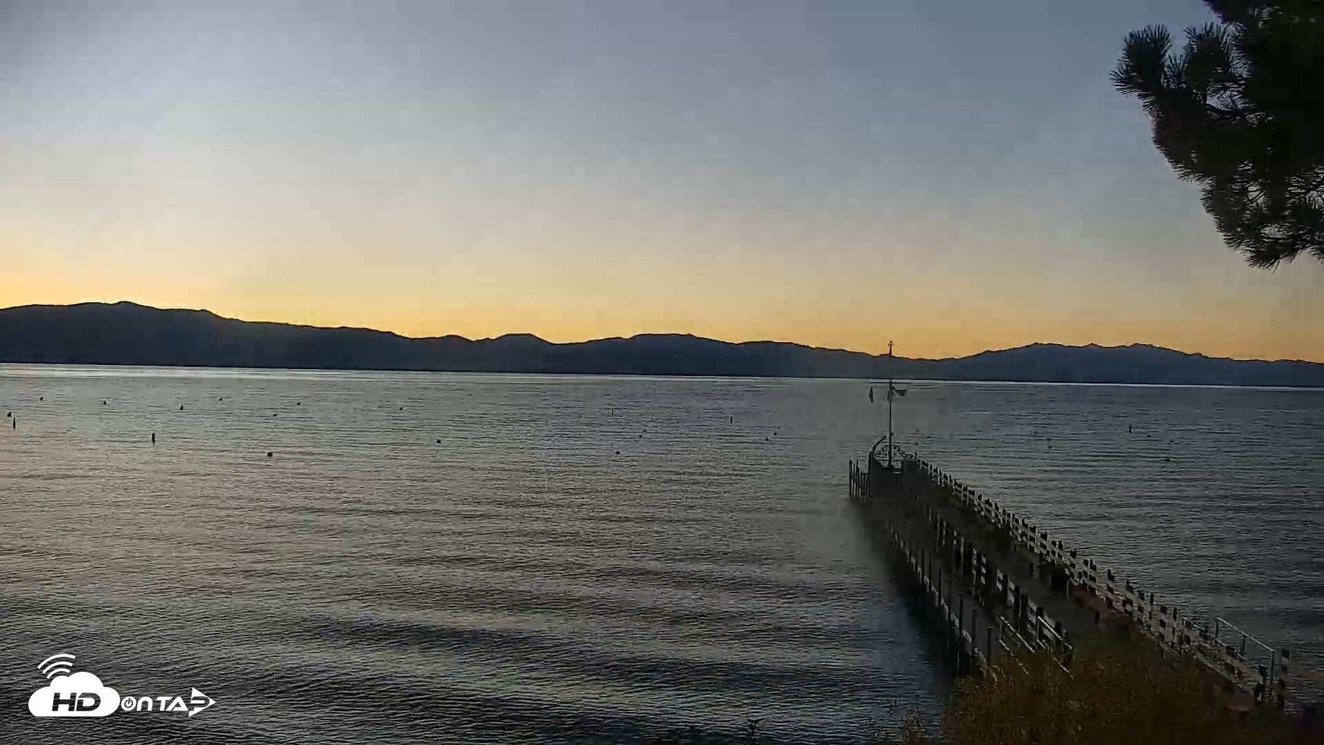 Snapshot of Garwoods Grill and Pier Live Cam taken Oct 19, 2026, 7:17am PDT
