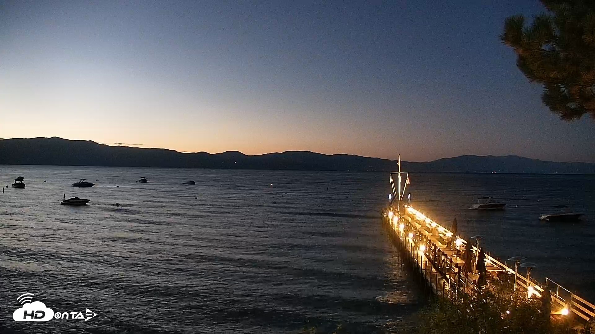Snapshot of Garwoods Grill and Pier Live Cam taken Sep 1, 2026, 5:52am PDT