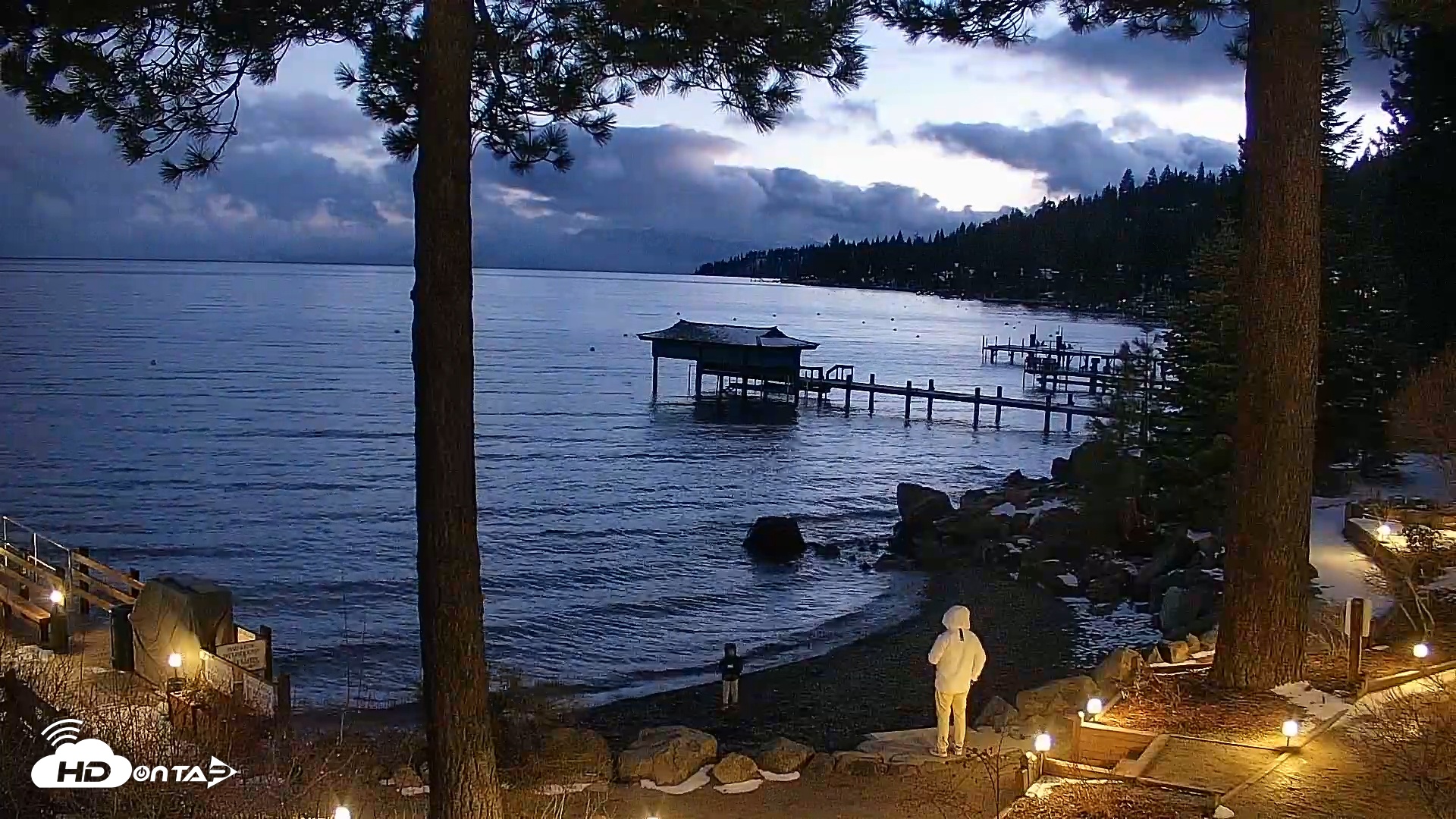 Snapshot of Garwoods Grill and Pier Live Cam taken Feb 7, 2025, 5:57pm PST