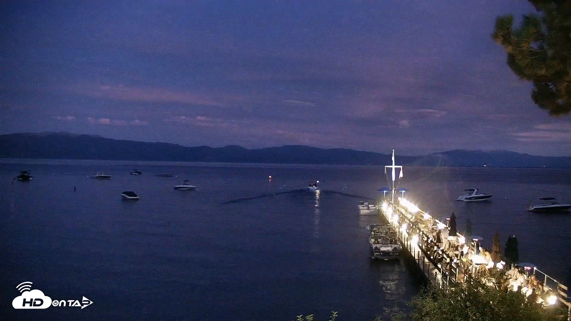 Snapshot of Garwoods Grill and Pier Live Cam taken Aug 21, 2026, 8:24pm PDT