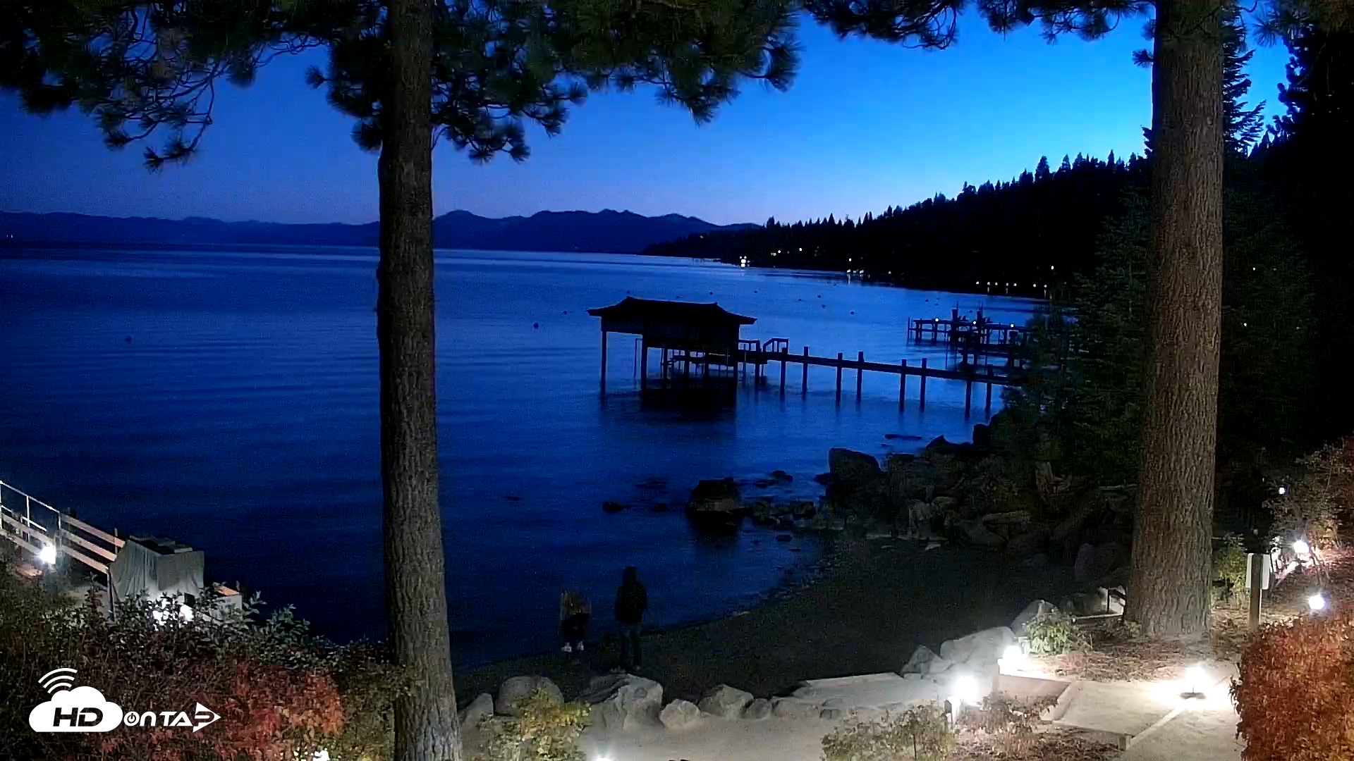 Snapshot of Garwoods Grill and Pier Live Cam taken Oct 20, 2025, 6:52pm PDT