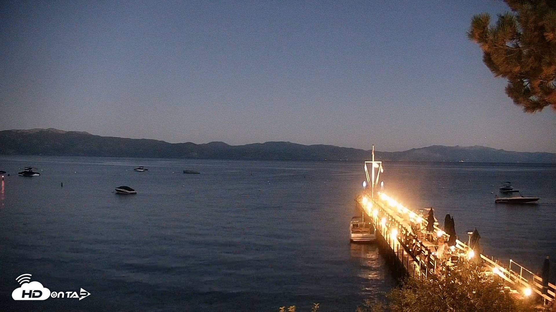 Snapshot of Garwoods Grill and Pier Live Cam taken Sep 7, 2026, 7:56pm PDT