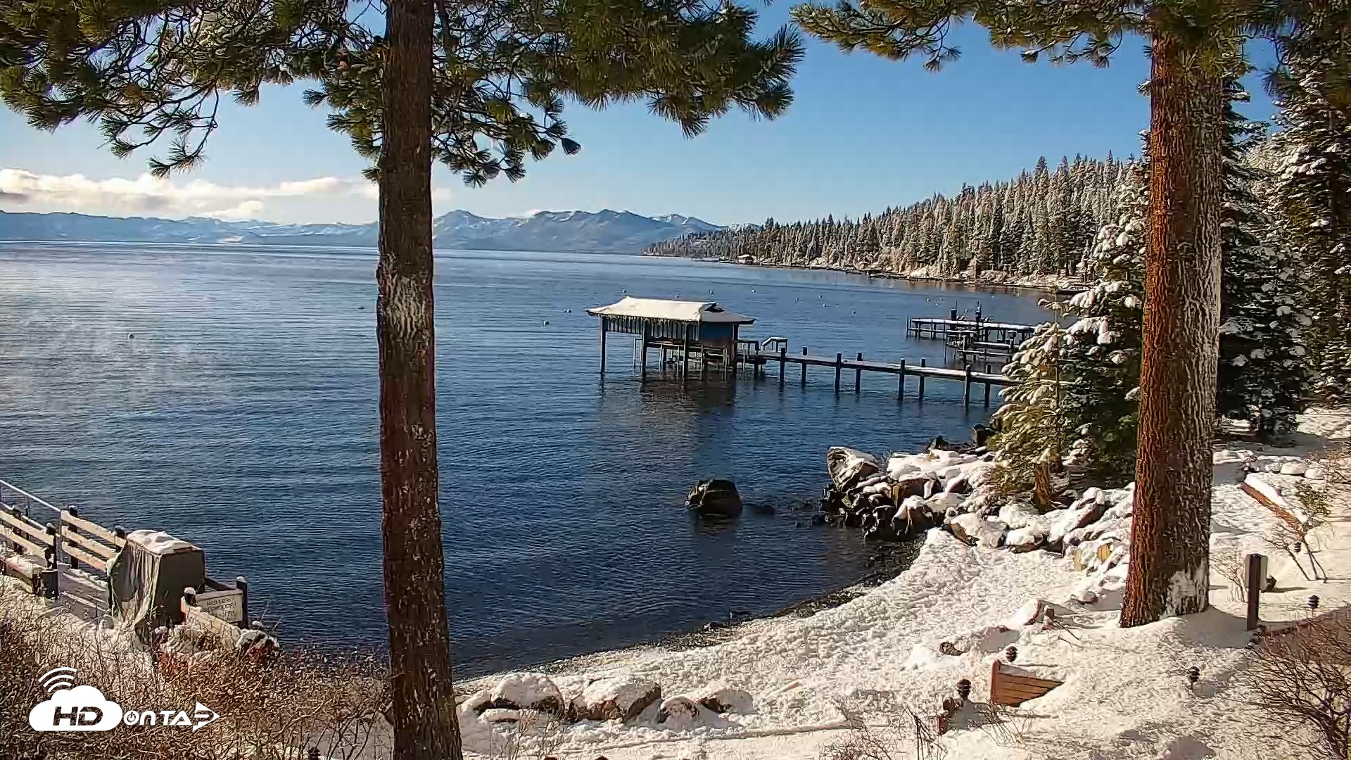 Snapshot of Garwoods Grill and Pier Live Cam taken Dec 27, 2025, 8:45am PST