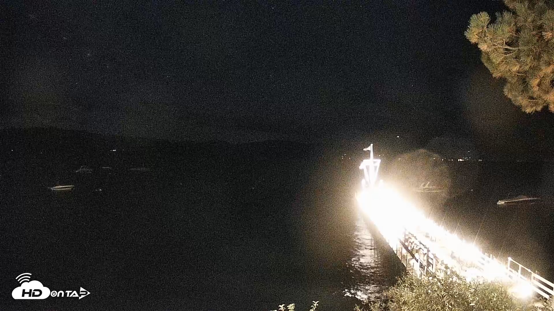 Snapshot of Garwoods Grill and Pier Live Cam taken Sep 4, 2026, 8:32pm PDT