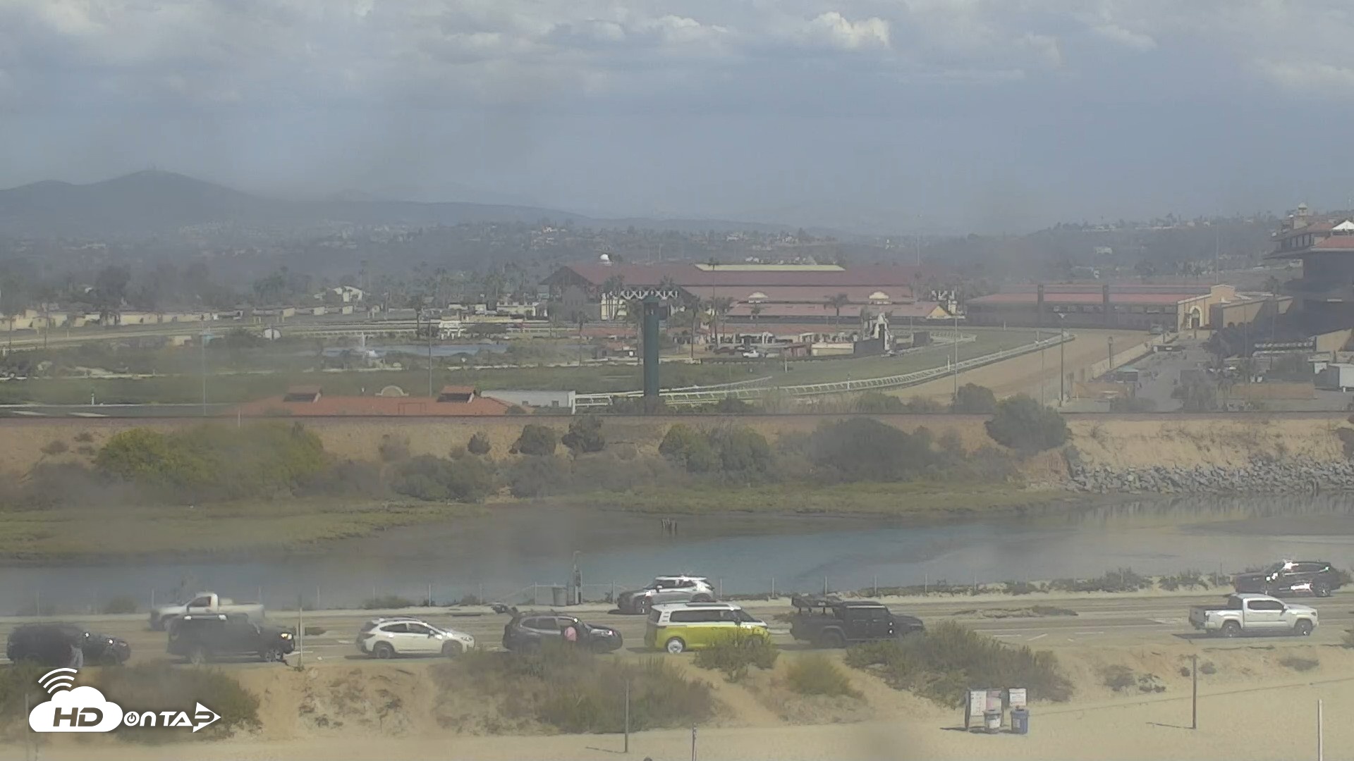 Snapshot of Del Mar's Dog Beach - River Mouth Live Webcam taken Sep 8, 2026, 2:40pm PDT