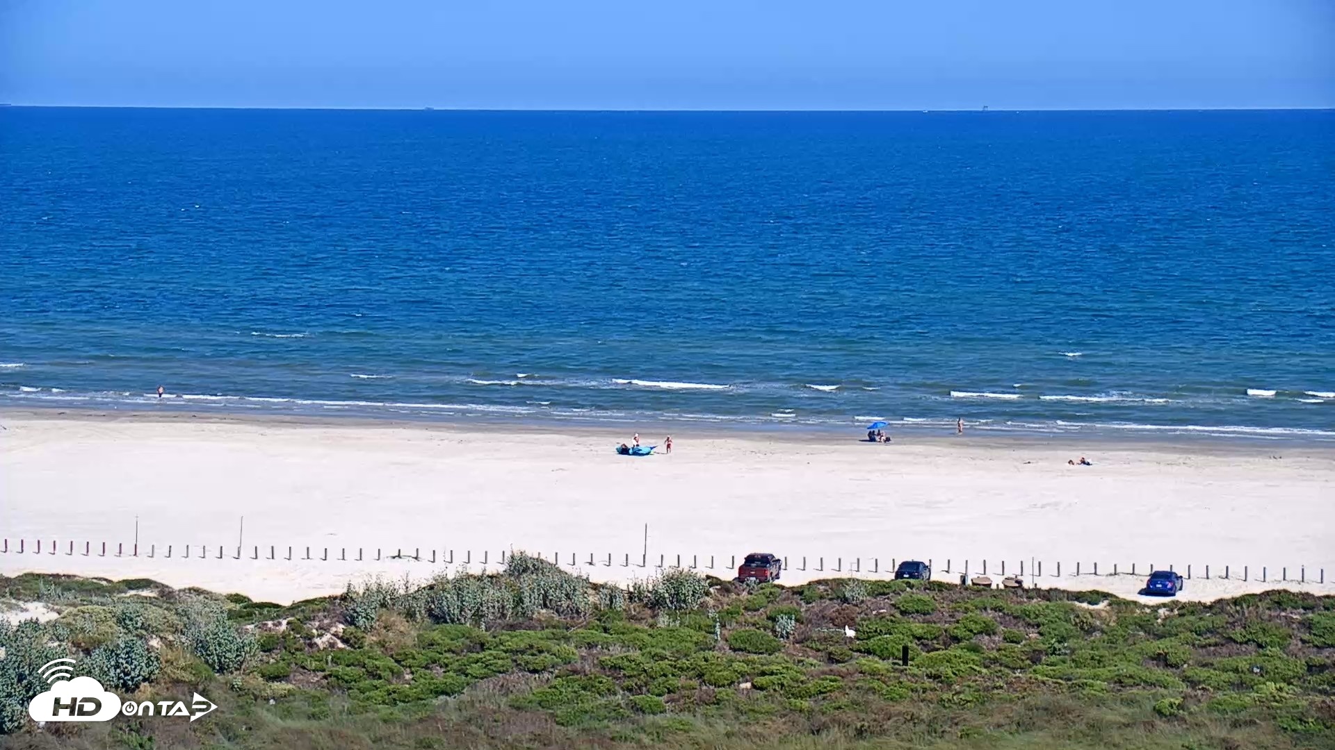 Snapshot of Aransas Princess - Port Aransas Beach Live Webcam taken Aug 27, 2026, 4:06pm CDT