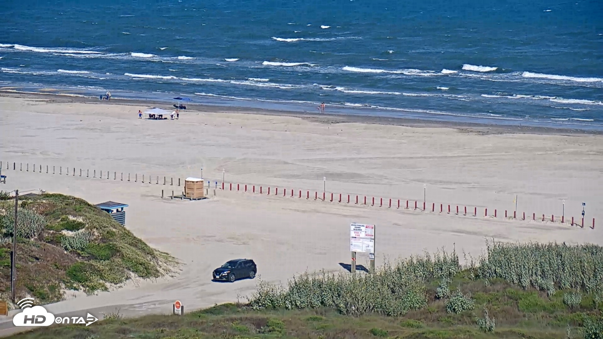 Snapshot of Aransas Princess - Port Aransas Beach Live Webcam taken Sep 3, 2026, 4:48pm CDT