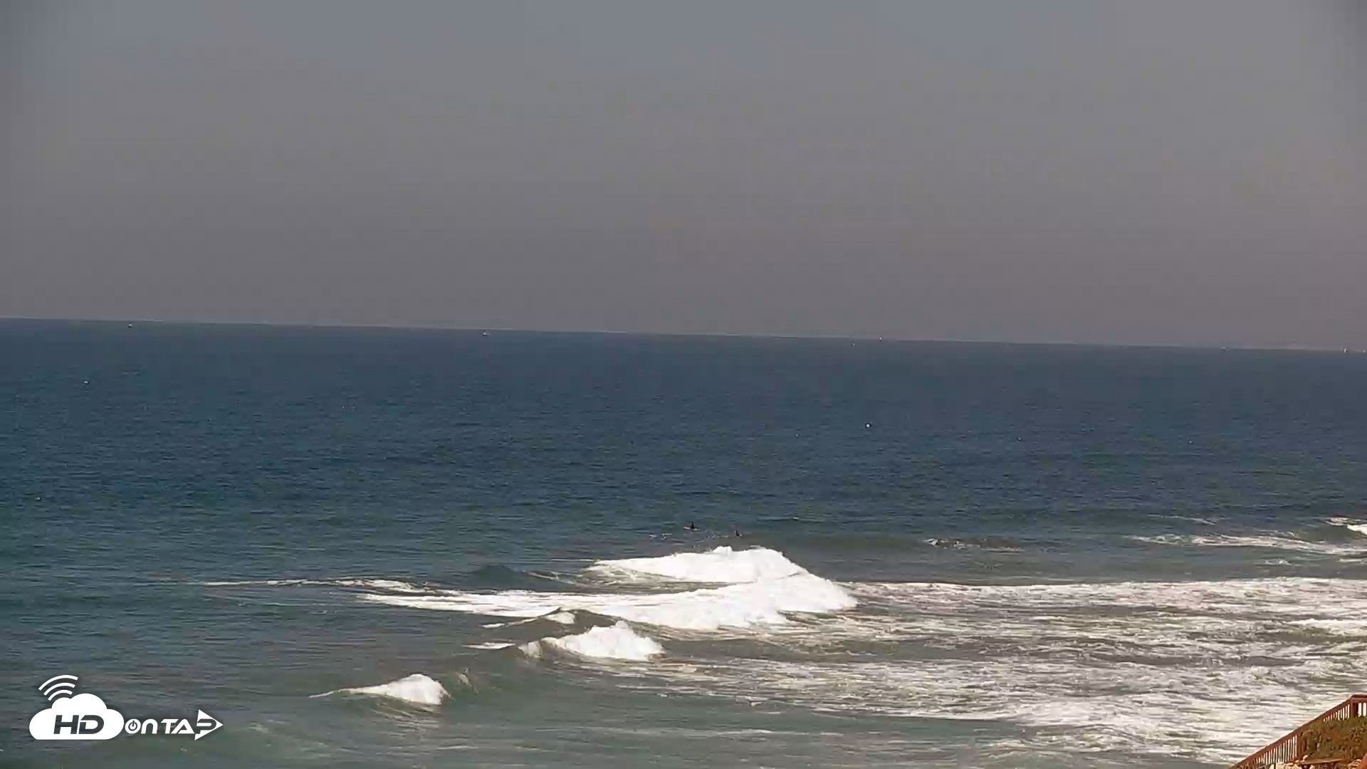 Snapshot of Terramar Point Surf Live Webcam taken Sep 3, 2026, 12:27pm PDT