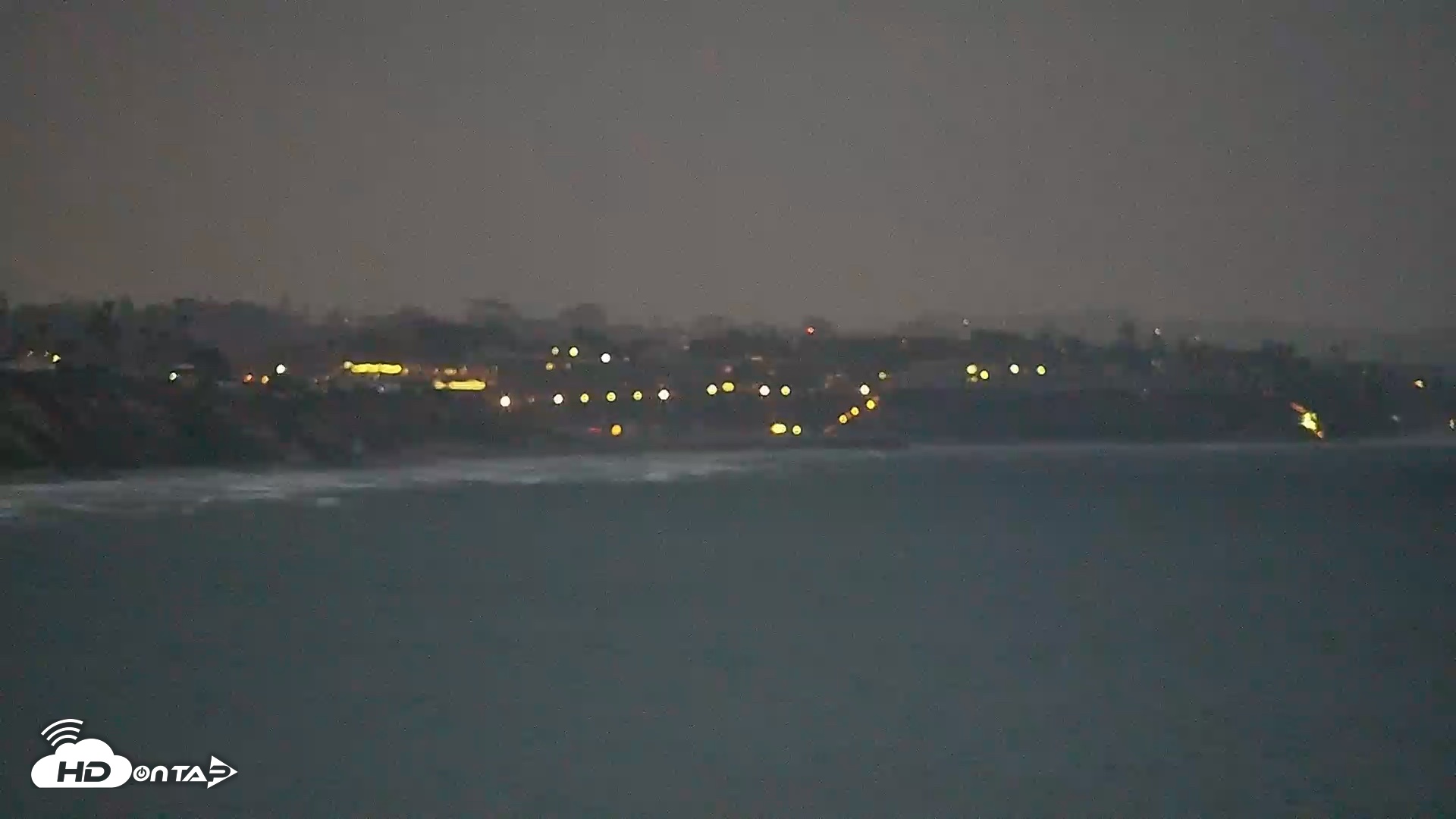 Snapshot of Terramar Point Surf Live Webcam taken Apr 25, 2026, 5:47am PDT