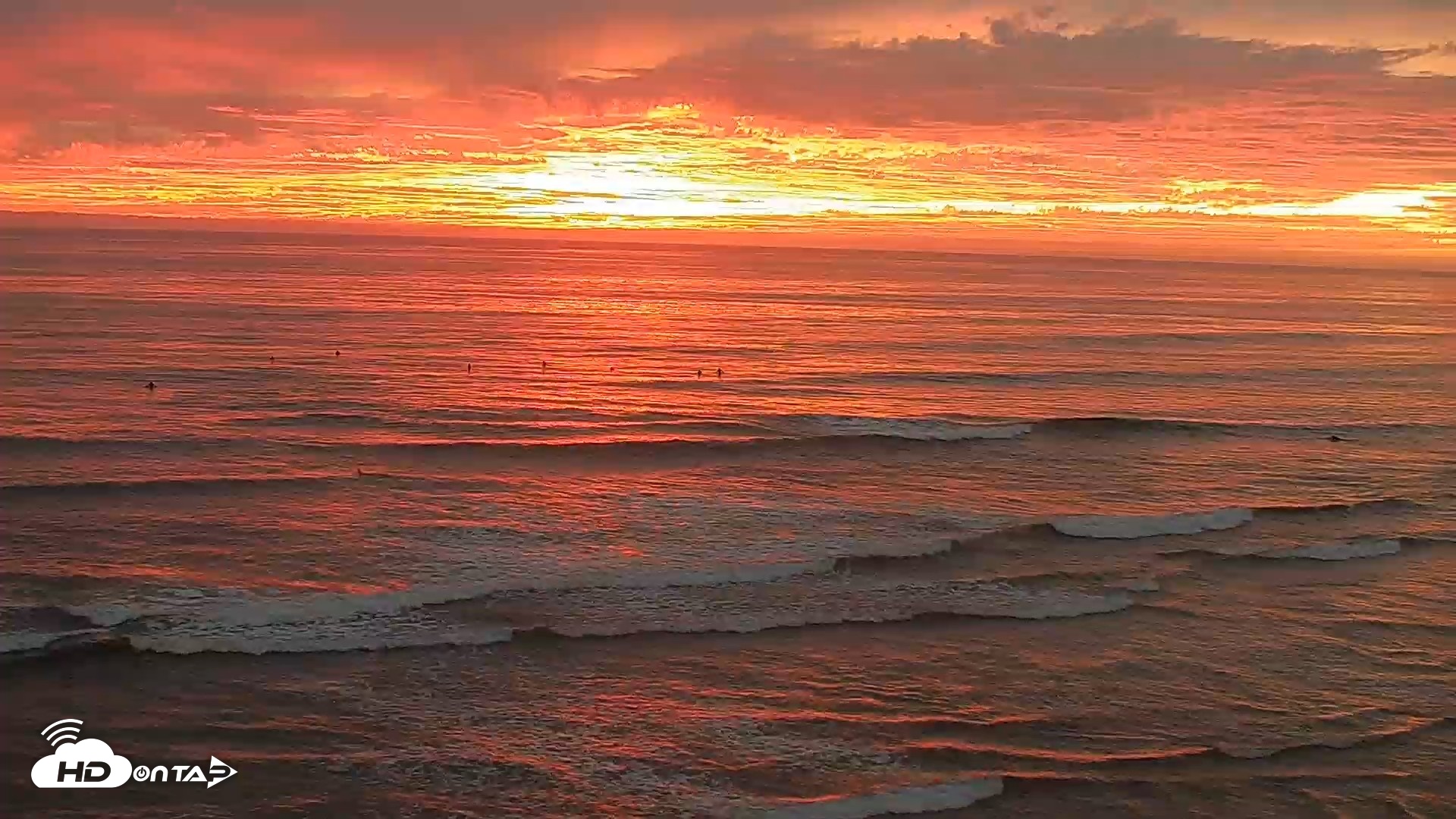 Snapshot of Terramar Point Surf Live Webcam taken Sep 27, 2026, 6:51pm PDT
