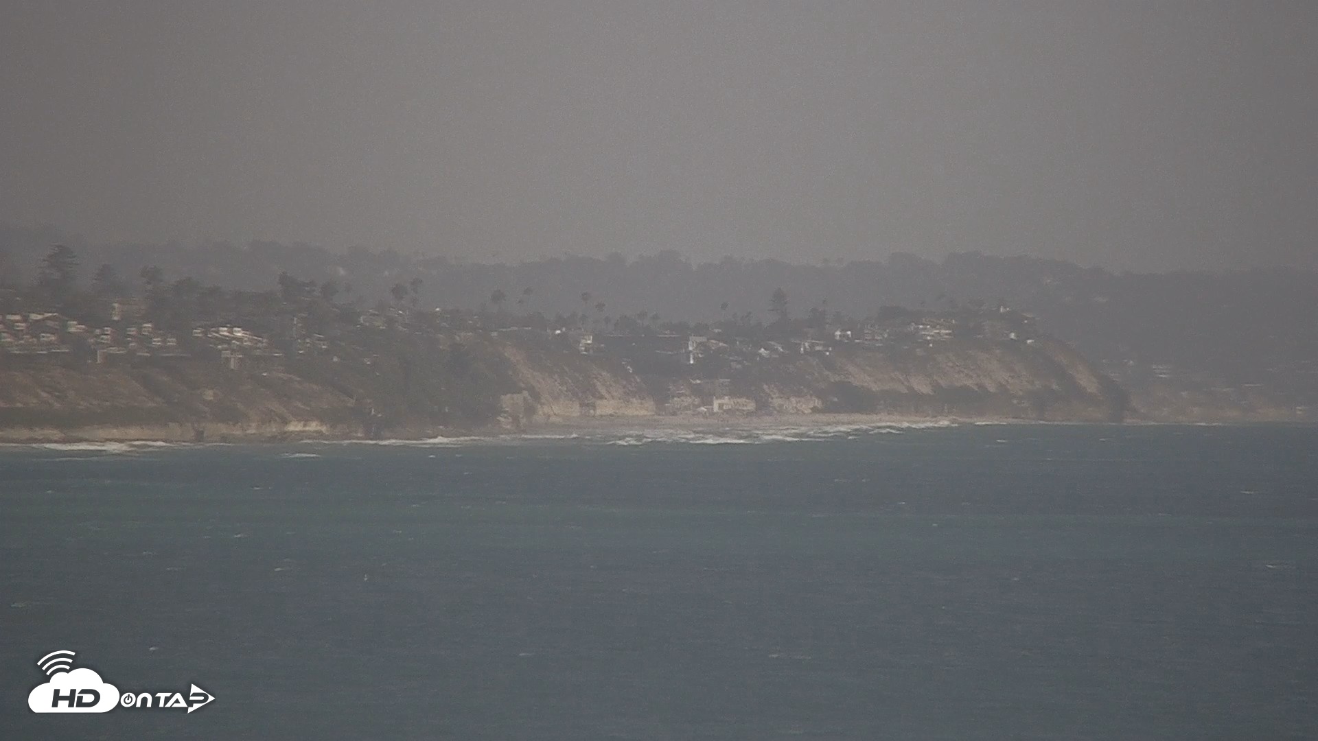 Snapshot of Terramar Point Surf Live Webcam taken Sep 15, 2026, 3:43pm PDT