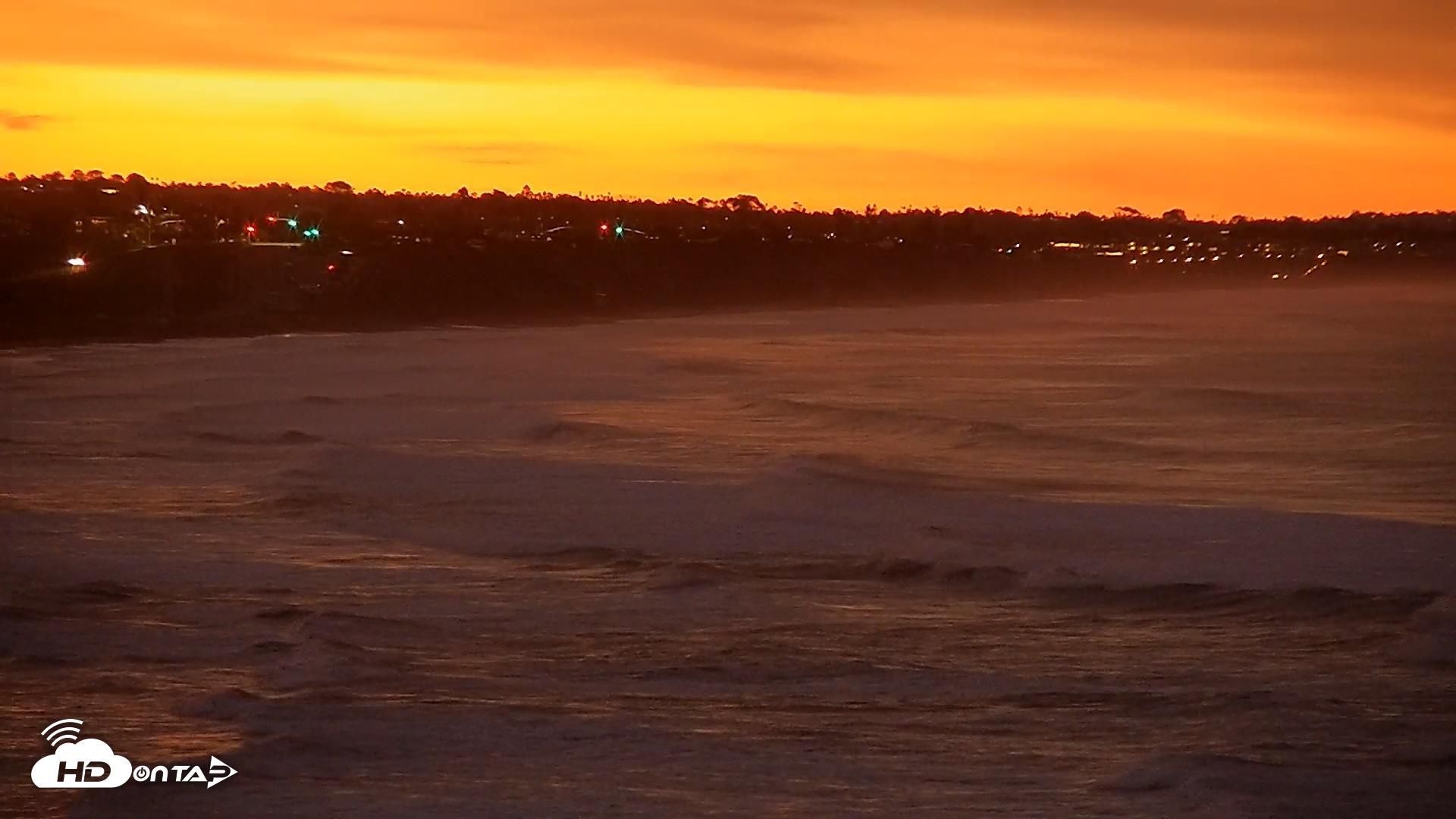 Snapshot of Terramar Point Surf Live Webcam taken Dec 26, 2025, 6:25am PST
