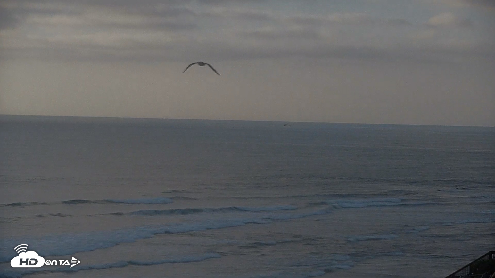 Snapshot of Terramar Point Surf Live Webcam taken Sep 13, 2026, 6:22pm PDT