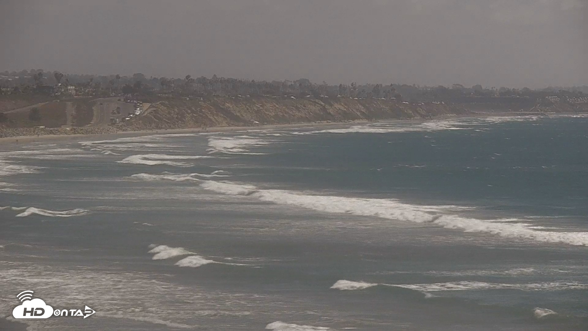 Snapshot of Terramar Point Surf Live Webcam taken Sep 22, 2026, 2:17pm PDT