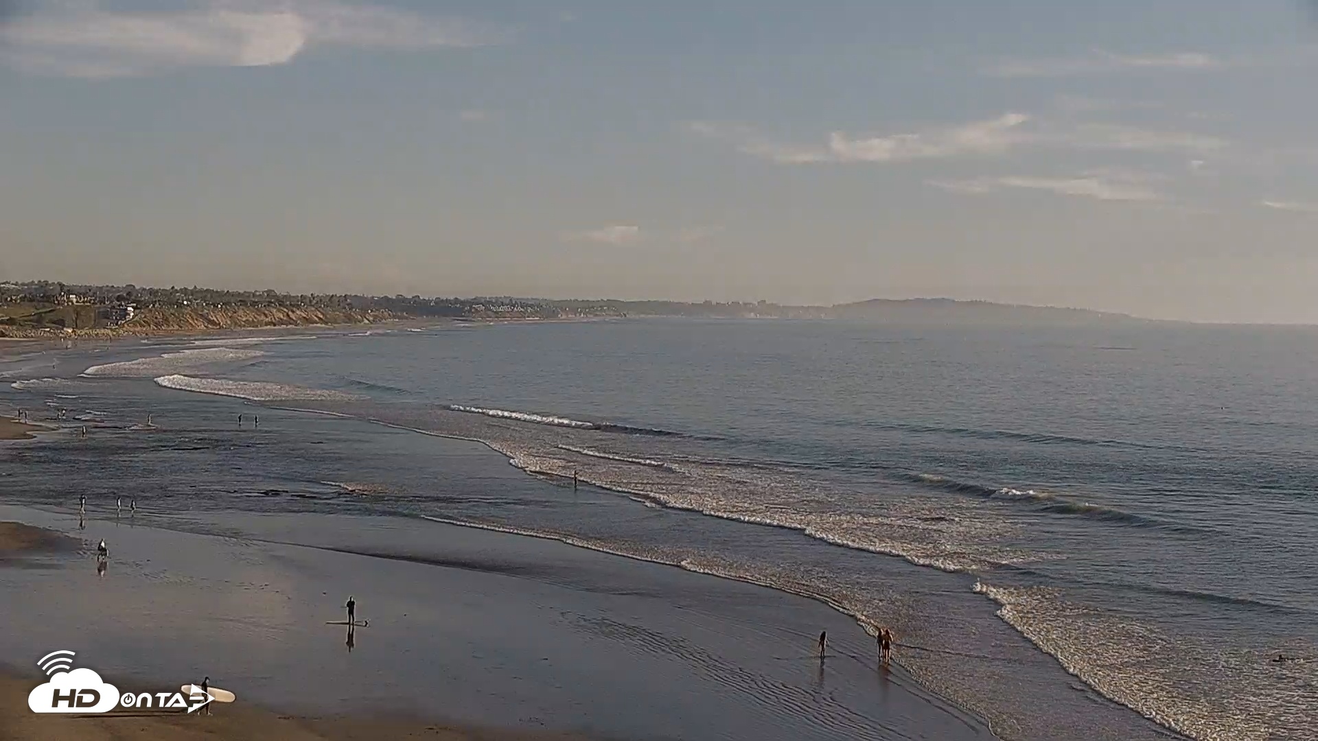 Snapshot of Terramar Point Surf Live Webcam taken Jan 17, 2026, 3:46pm PST