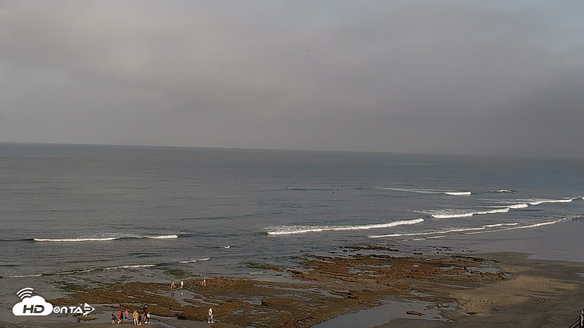Snapshot of Terramar Point Surf Live Webcam taken May 20, 2026, 7:26am PDT