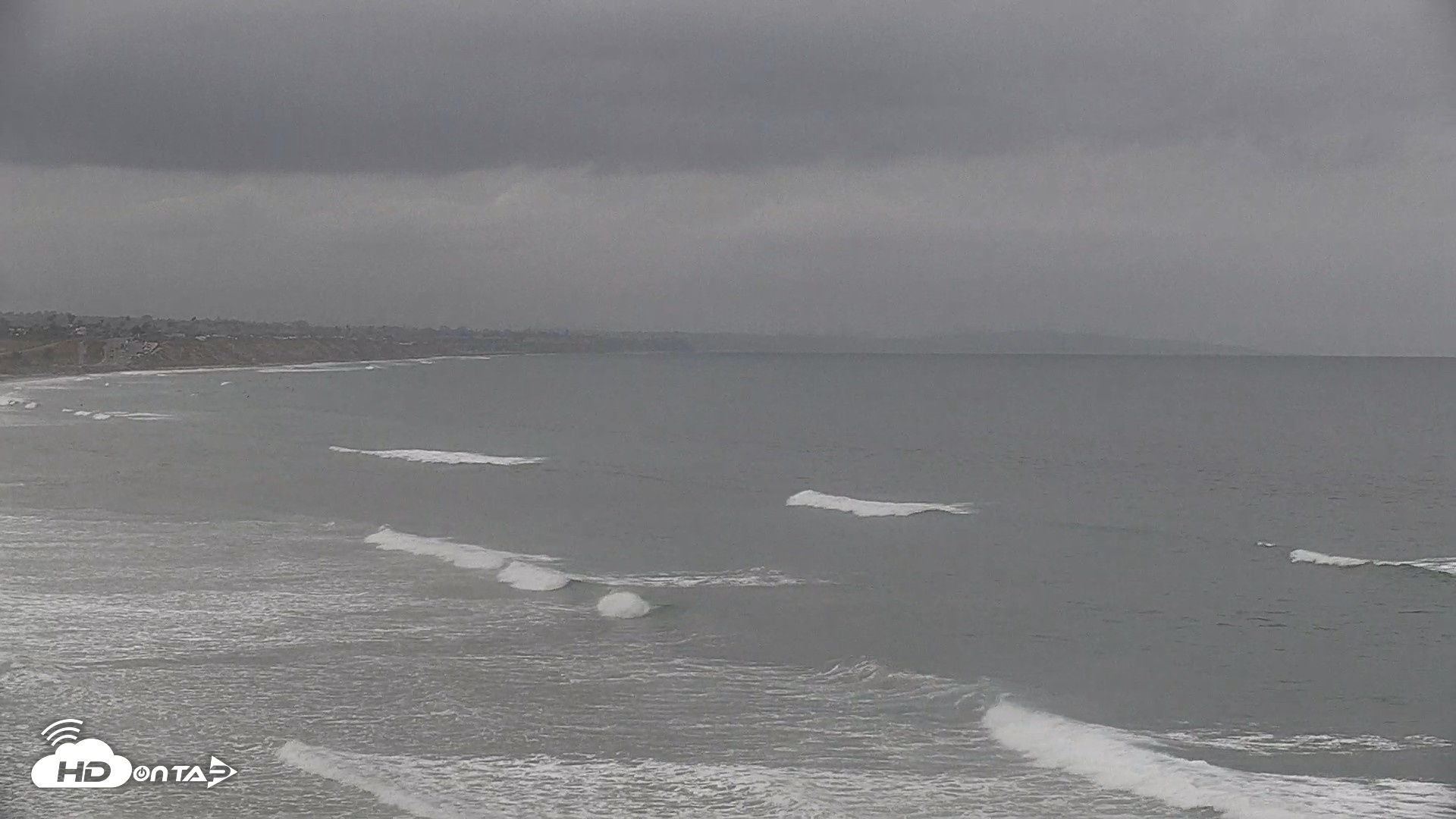 Snapshot of Terramar Point Surf Live Webcam taken Sep 17, 2026, 9:54am PDT