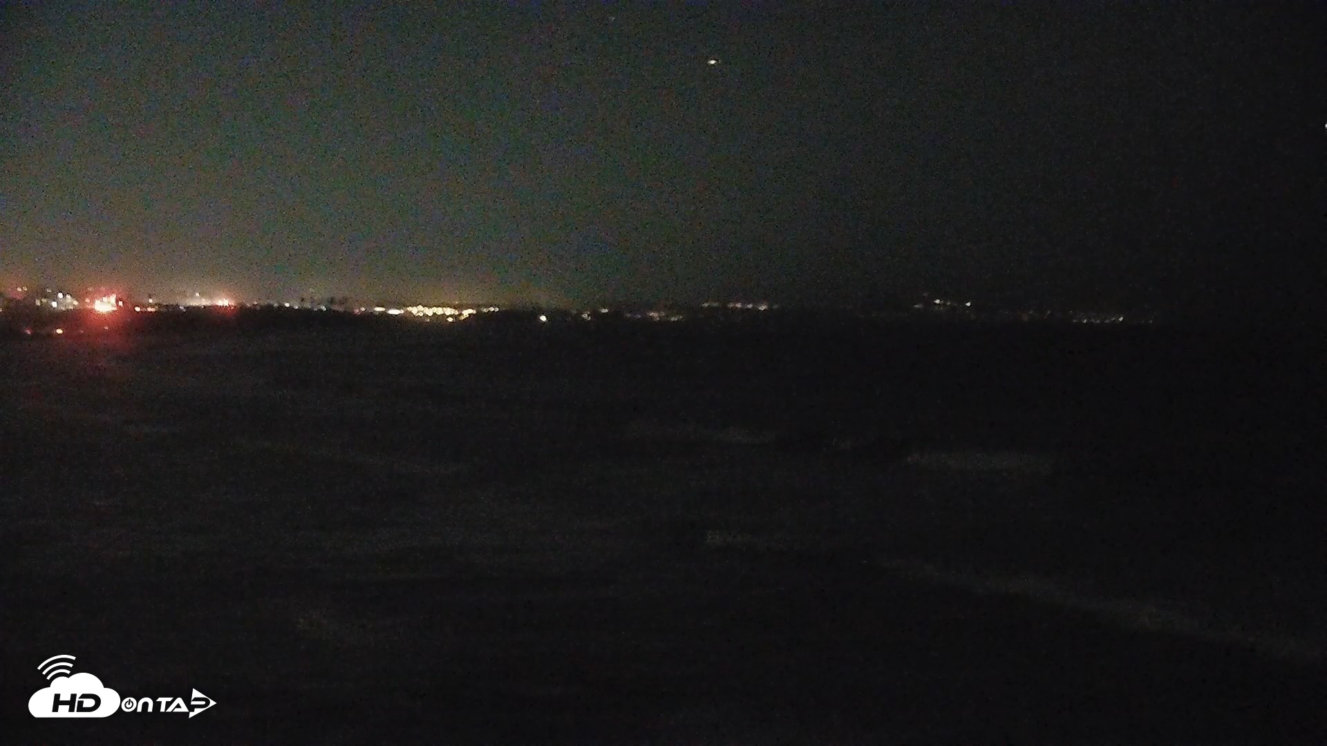 Snapshot of Terramar Point Surf Live Webcam taken Oct 8, 2026, 7:49pm PDT