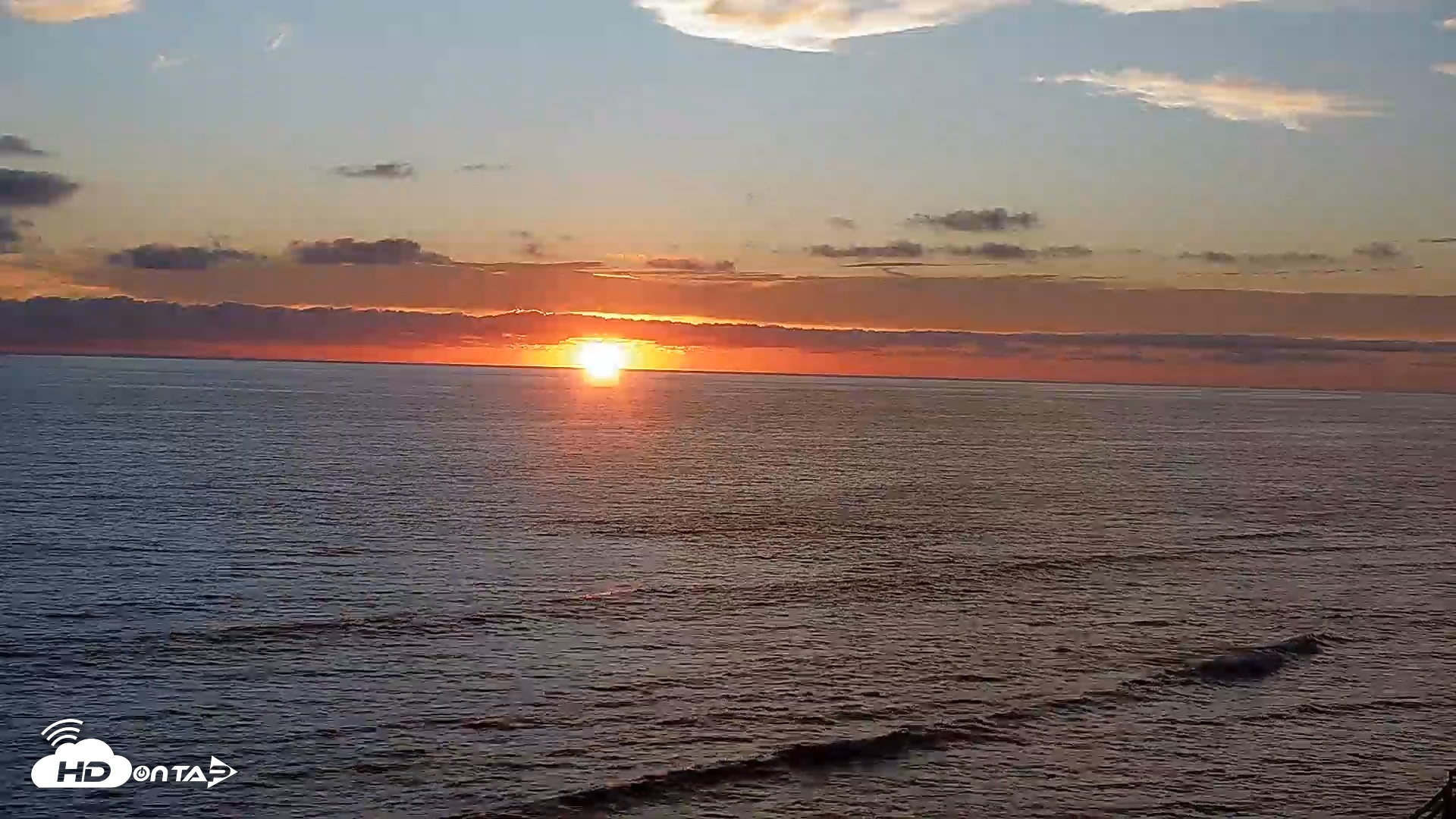 Snapshot of Terramar Point Surf Live Webcam taken Jul 26, 2025, 7:52pm PDT