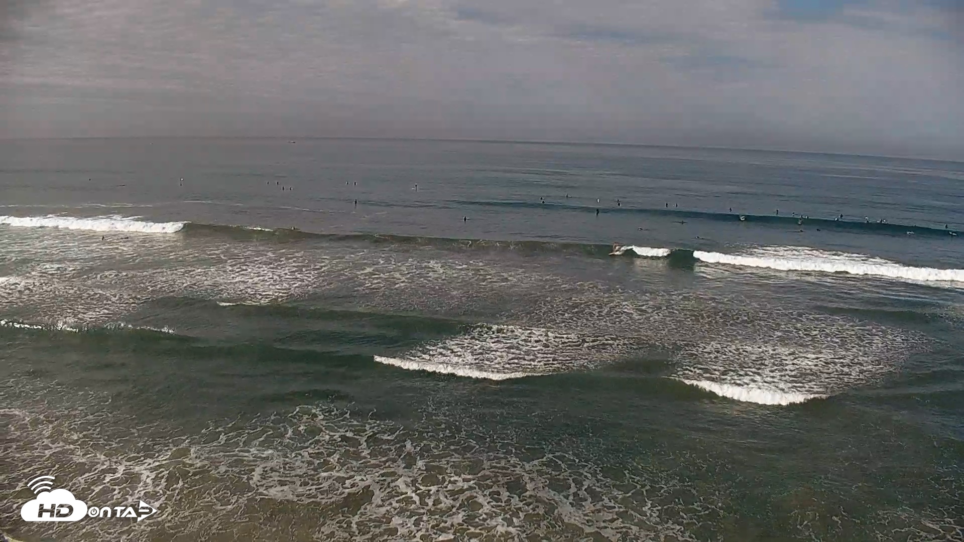 Snapshot of Terramar Point Surf Live Webcam taken Sep 5, 2026, 9:18am PDT