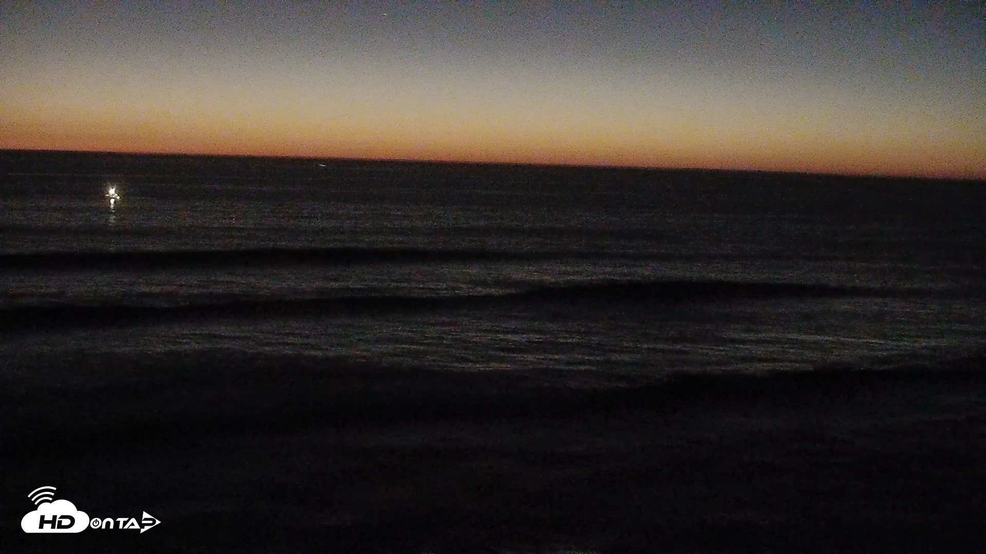 Snapshot of Terramar Point Surf Live Webcam taken Oct 3, 2026, 7:24pm PDT