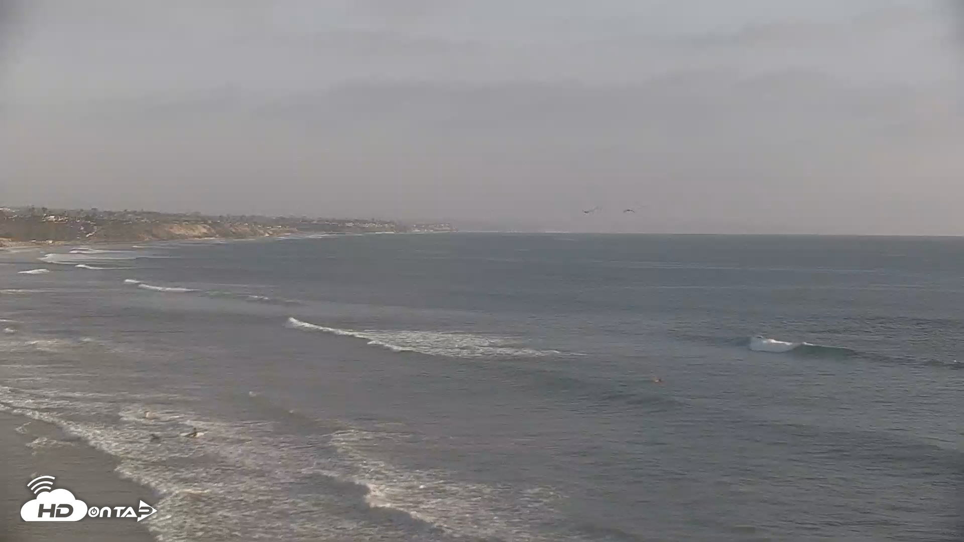 Snapshot of Terramar Point Surf Live Webcam taken Sep 24, 2026, 5:47pm PDT