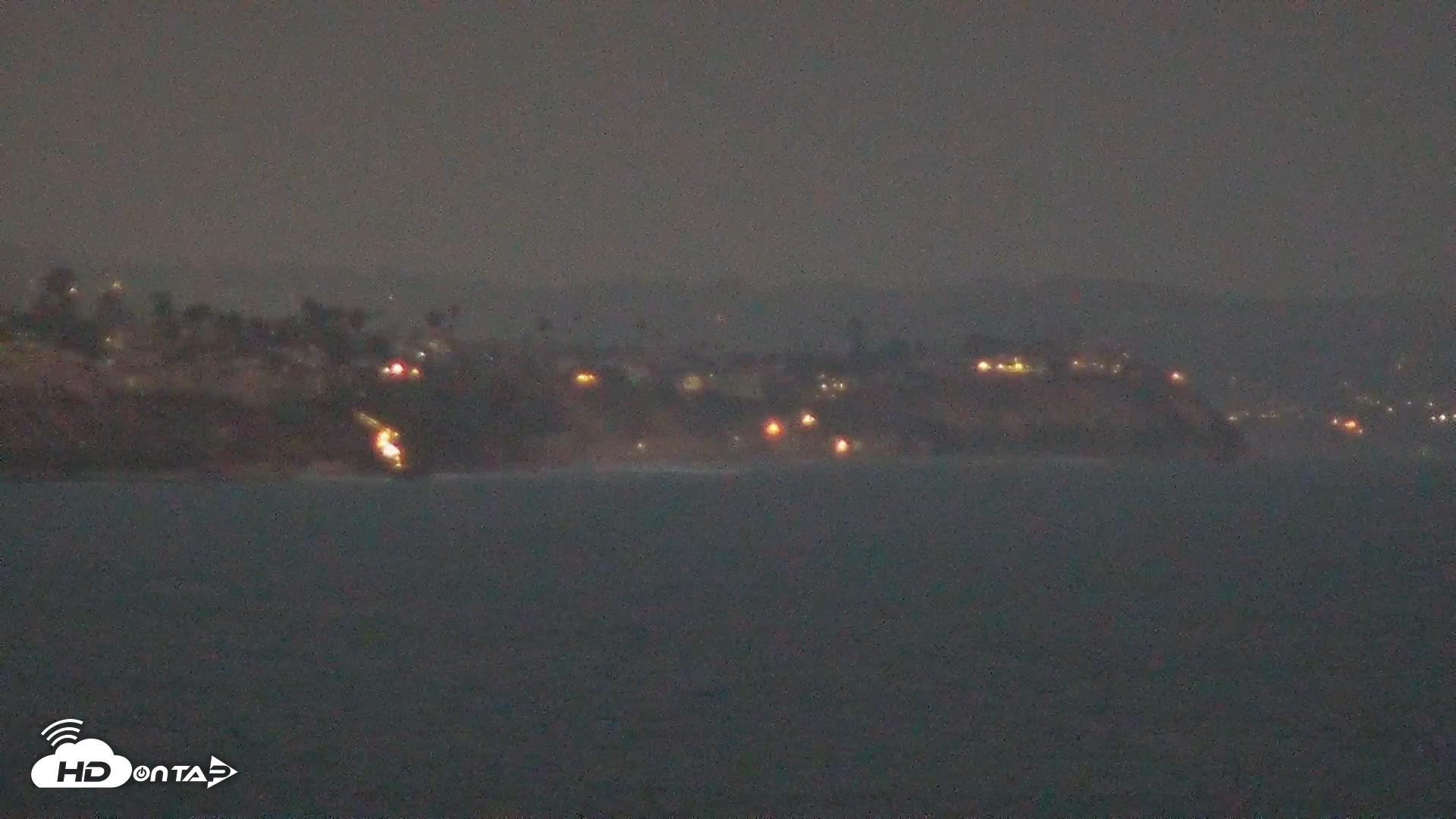 Snapshot of Terramar Point Surf Live Webcam taken Aug 10, 2026, 8:05pm PDT