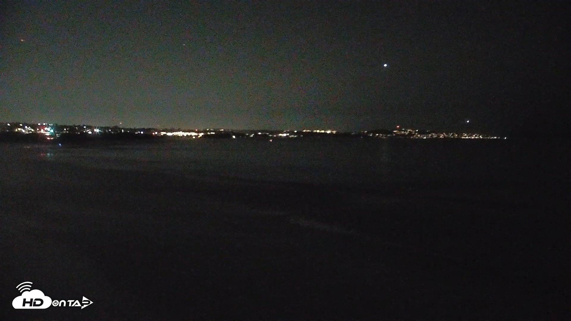 Snapshot of Terramar Point Surf Live Webcam taken Oct 4, 2026, 8:16pm PDT