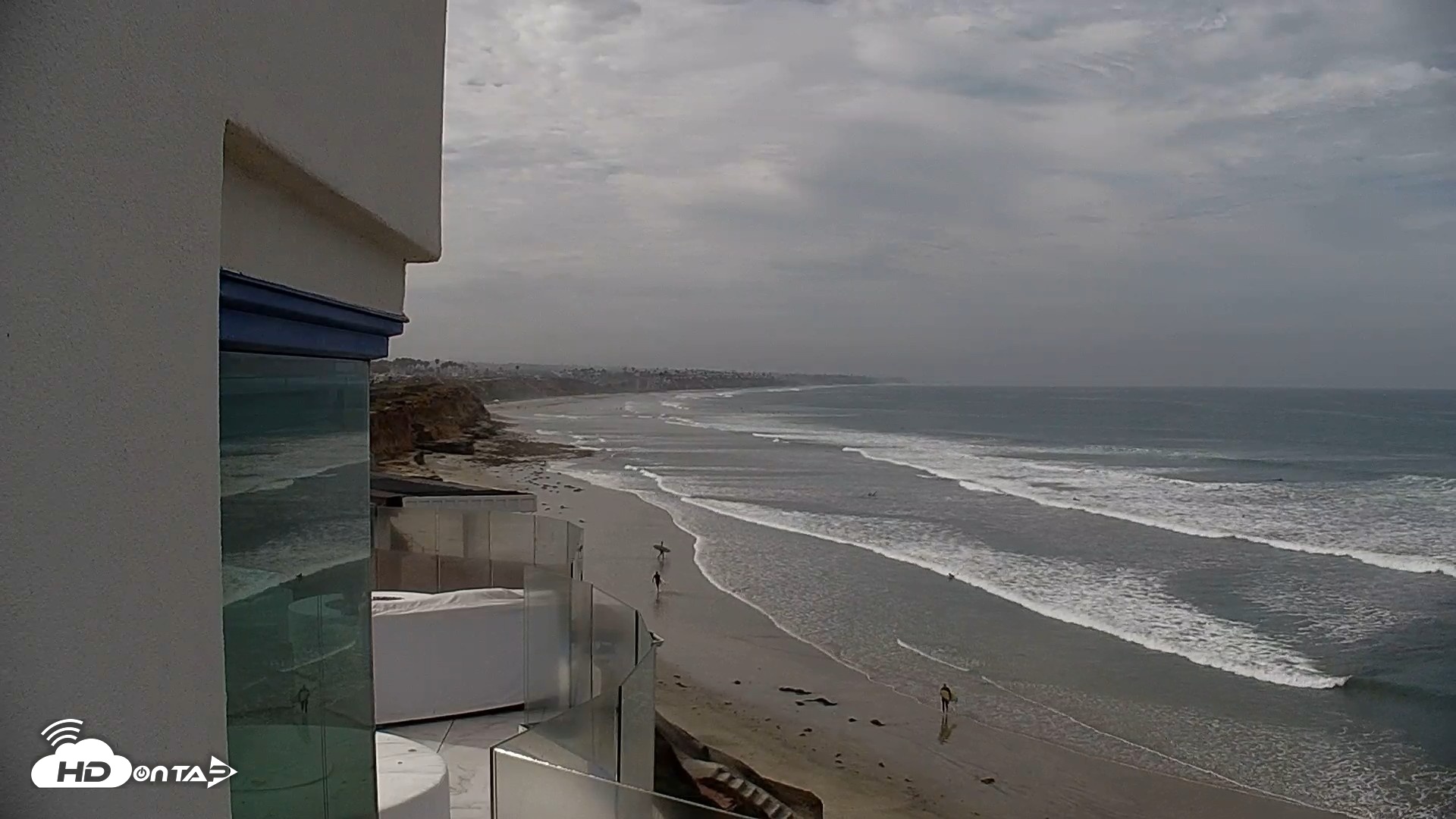 Snapshot of Terramar Point Surf Live Webcam taken Jul 4, 2026, 9:05am PDT