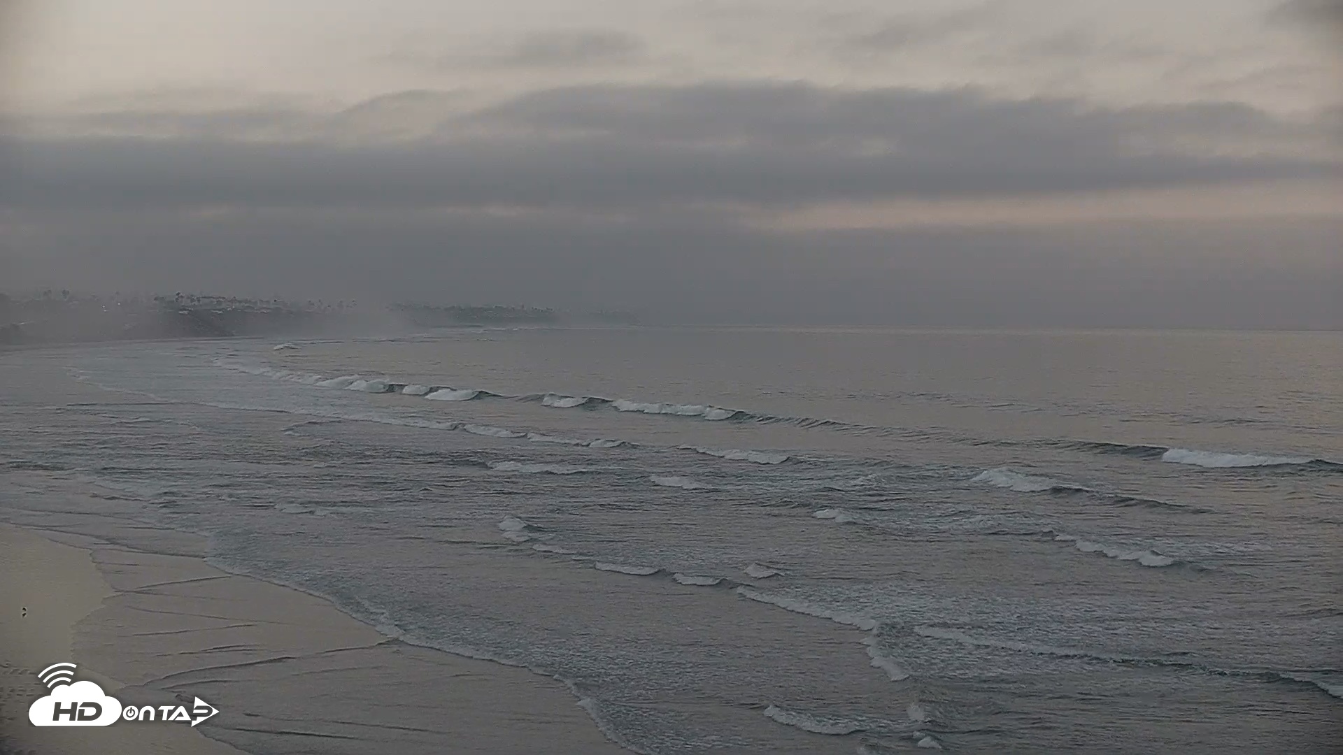 Snapshot of Terramar Point Surf Live Webcam taken Aug 17, 2026, 6:16am PDT