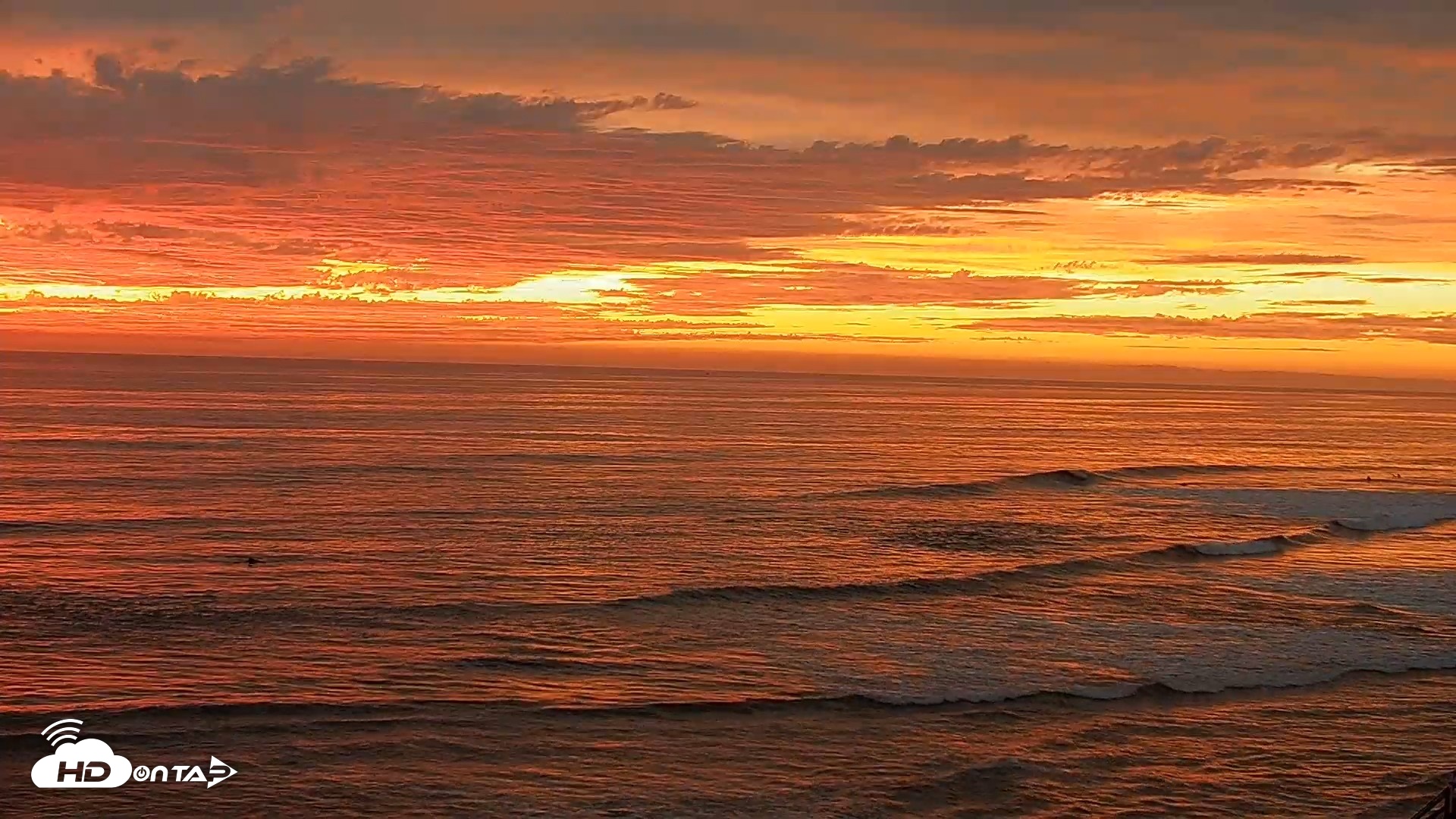 Snapshot of Terramar Point Surf Live Webcam taken Sep 27, 2026, 6:51pm PDT