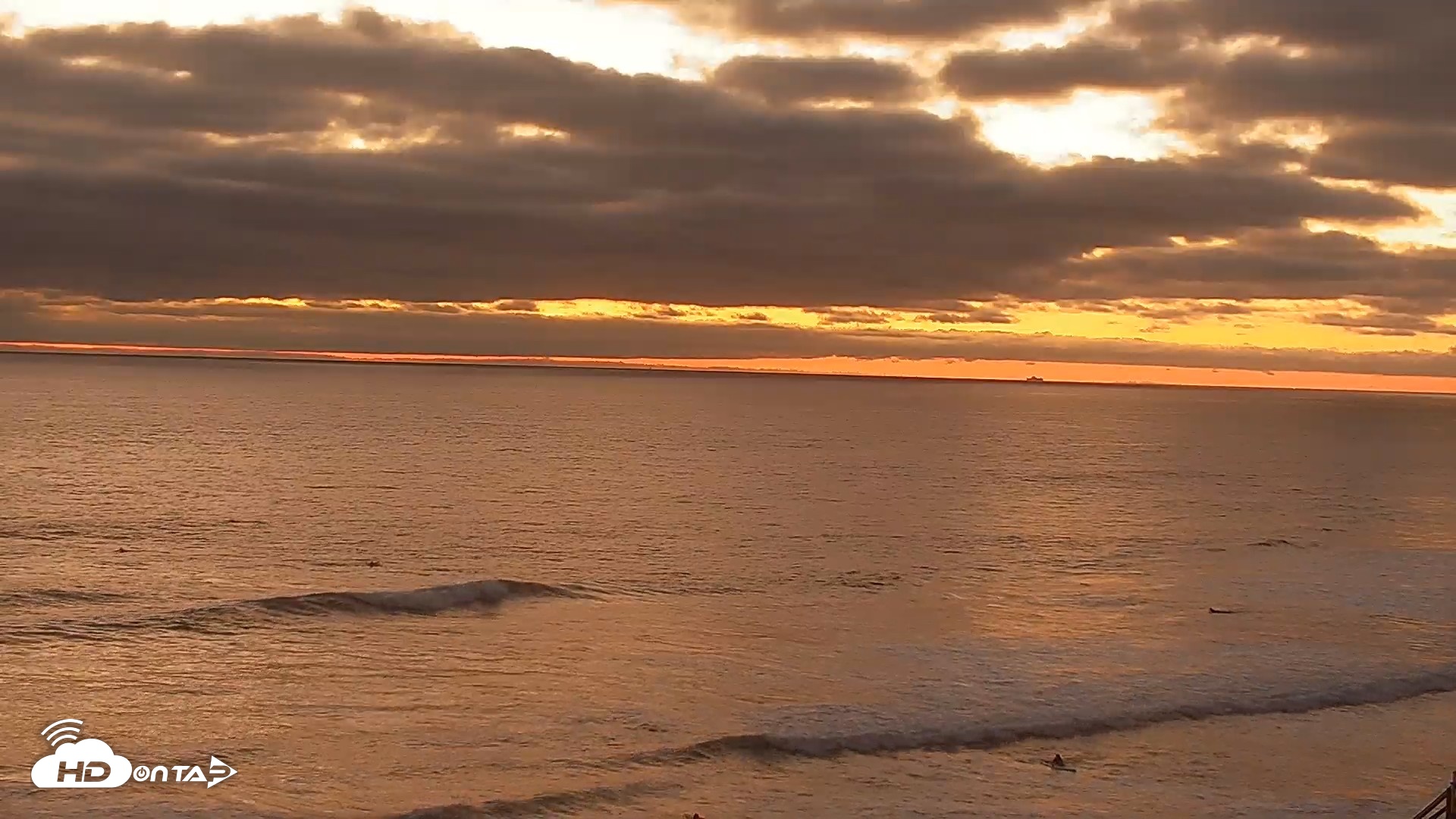 Snapshot of Terramar Point Surf Live Webcam taken Aug 14, 2026, 8:00pm PDT